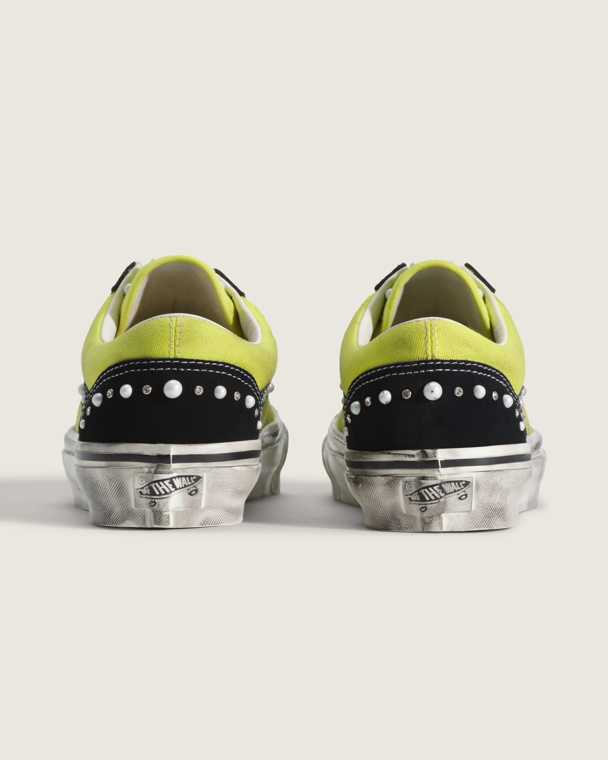 Premium Old Skool 36 Shoe VANS Pearlized Black  Fluro Lime ALT3