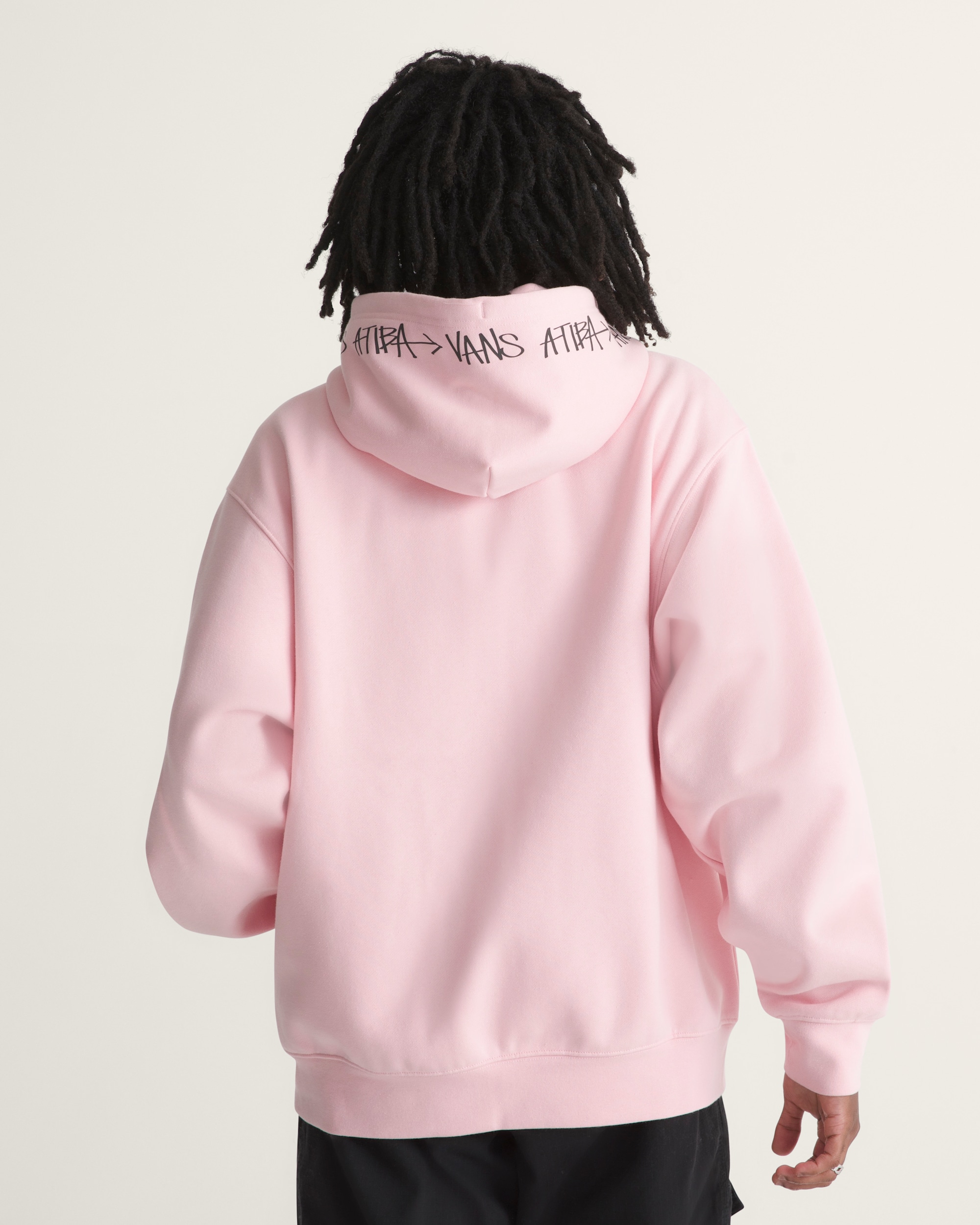 Vans X Atiba Cargo Hoodie VANS Atiba Coral Blush ALT3