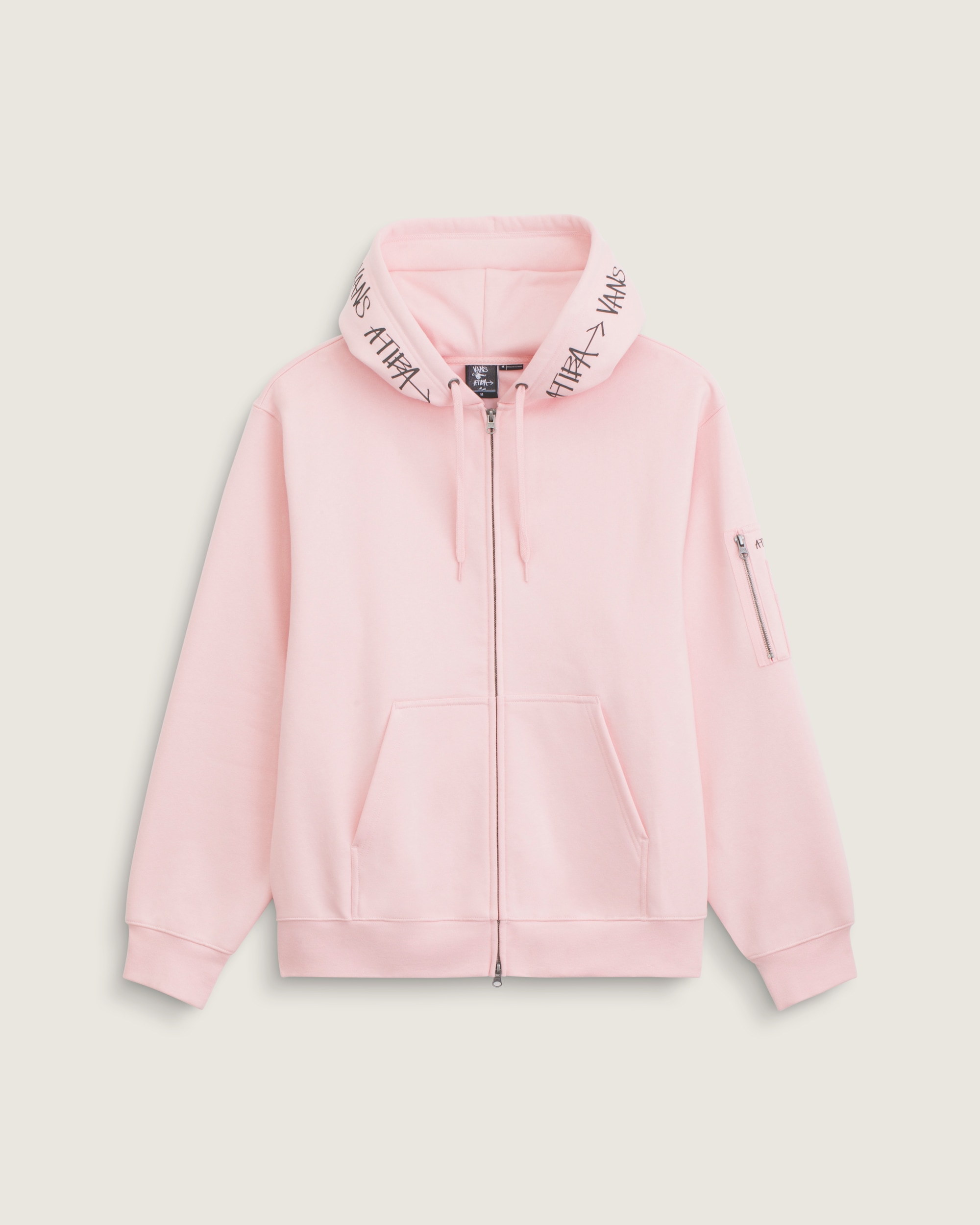 Vans X Atiba Cargo Hoodie VANS Atiba Coral Blush HERO