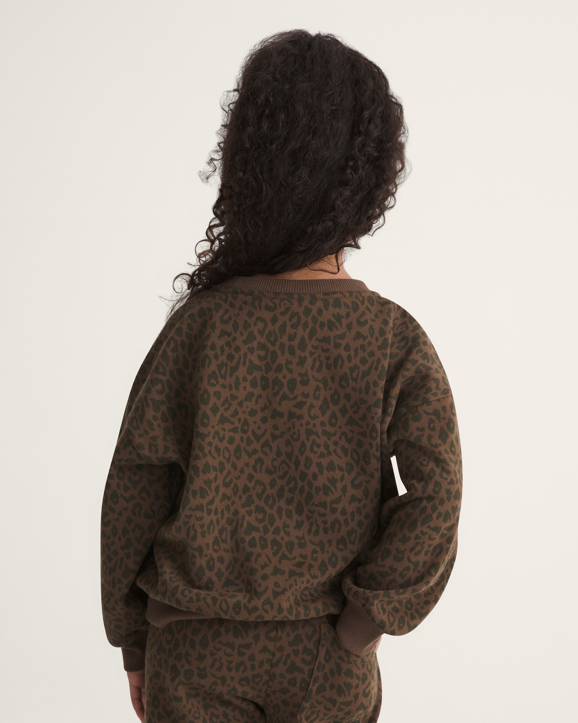 Script Logo Crew VANS Vintage Cocoa Brown ALT3