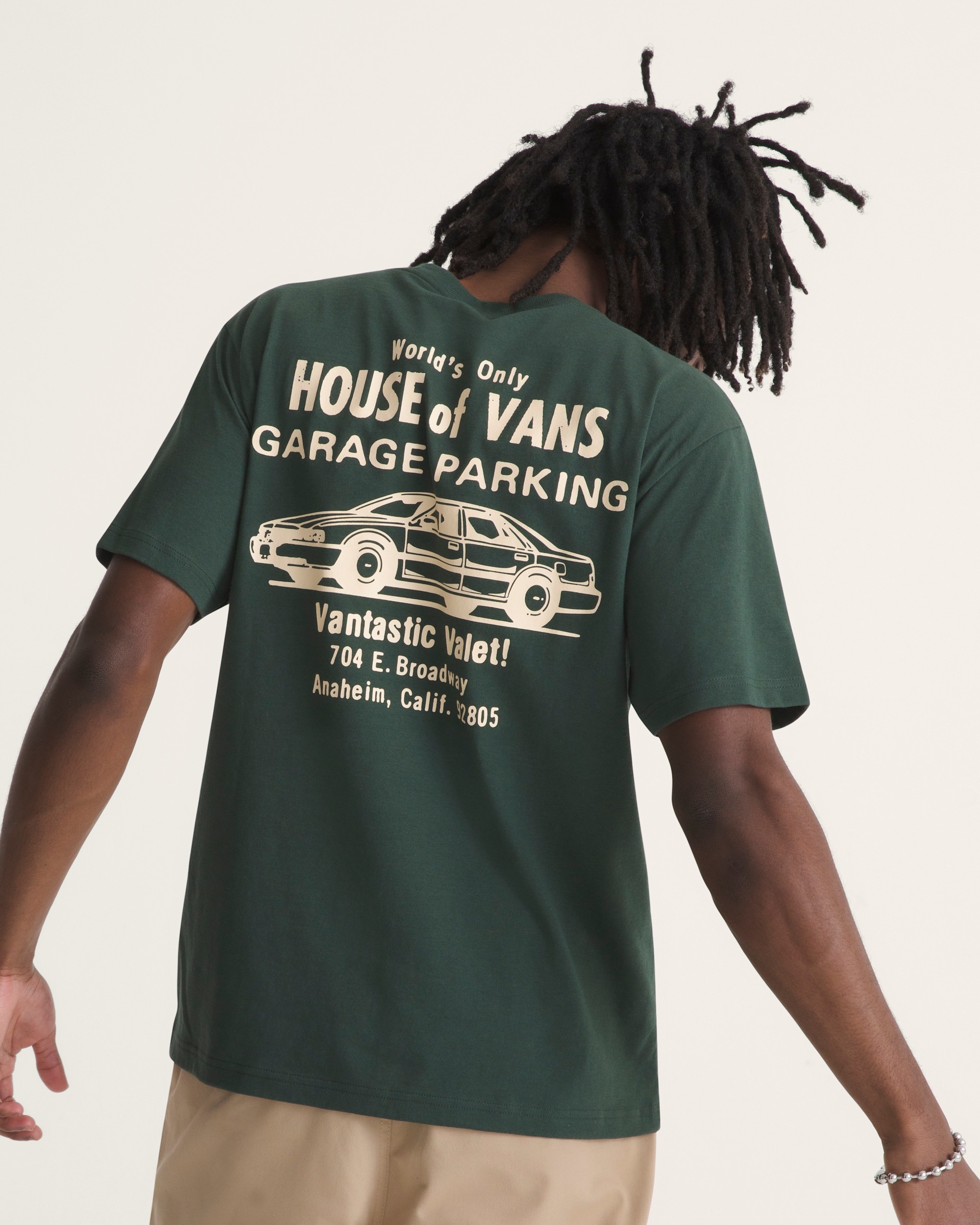 Vans Valet Short Sleeve Tee VANS Oil Green ALT3