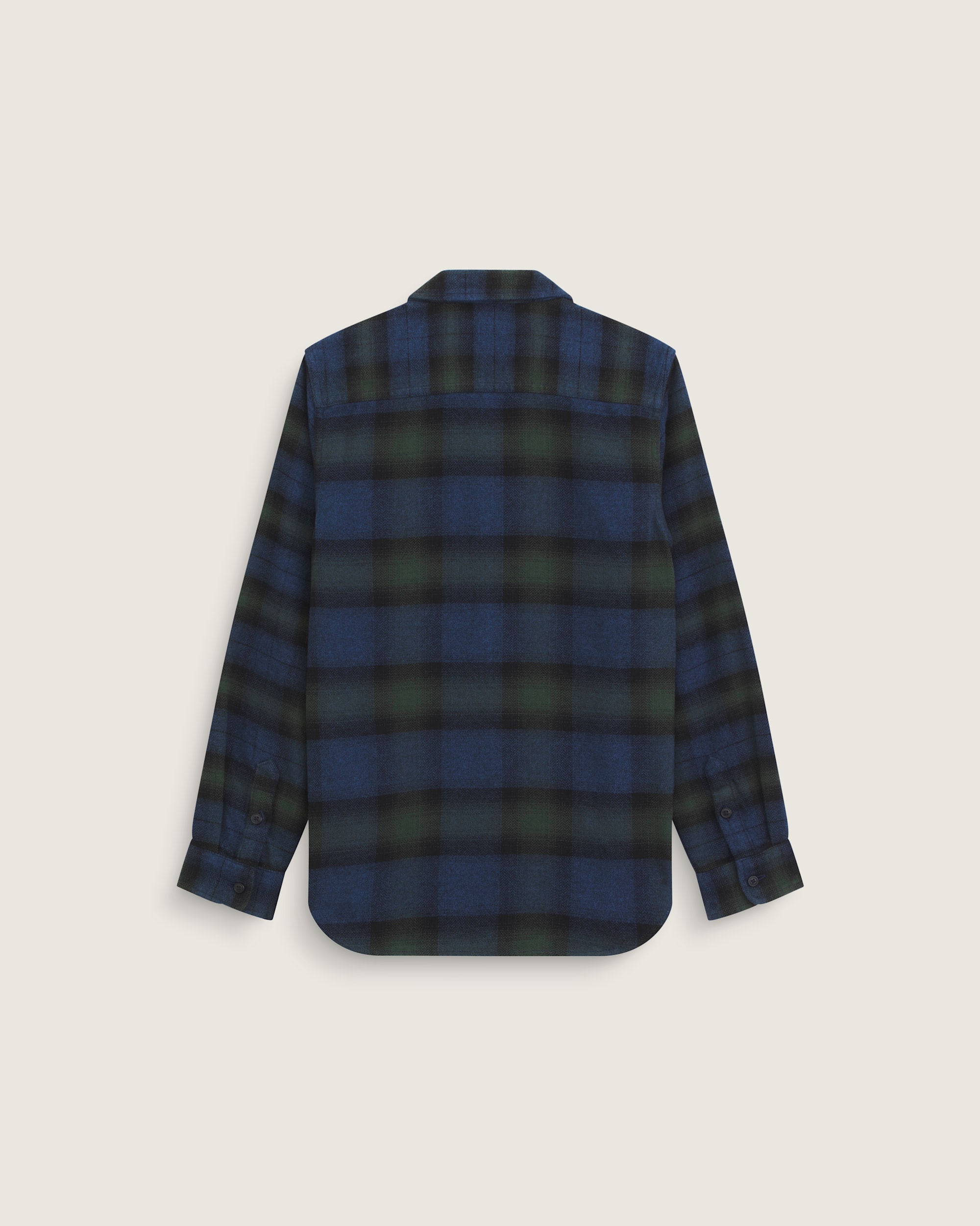 Lawson Plaid Workwear Flannel Shirt VANS Dress Blues ALT1