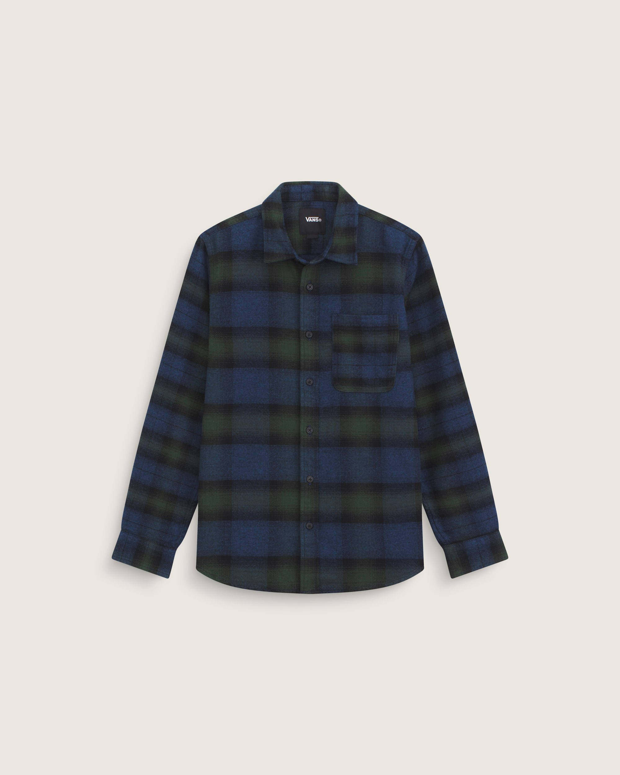 Lawson Plaid Workwear Flannel Shirt VANS Dress Blues HERO