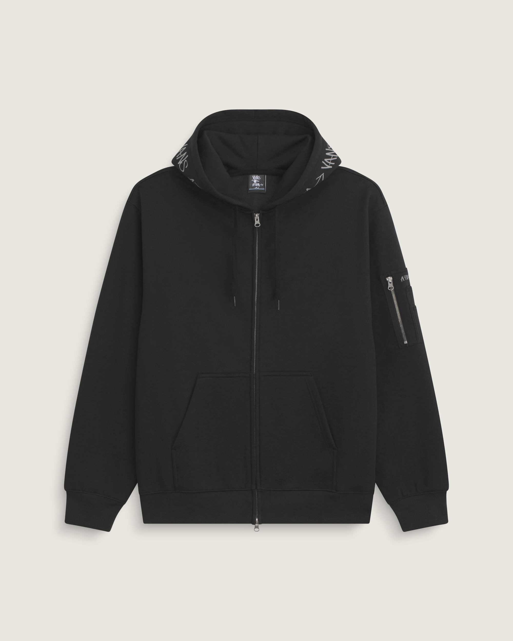 Vans X Atiba Cargo Hoodie VANS Atiba Black HERO