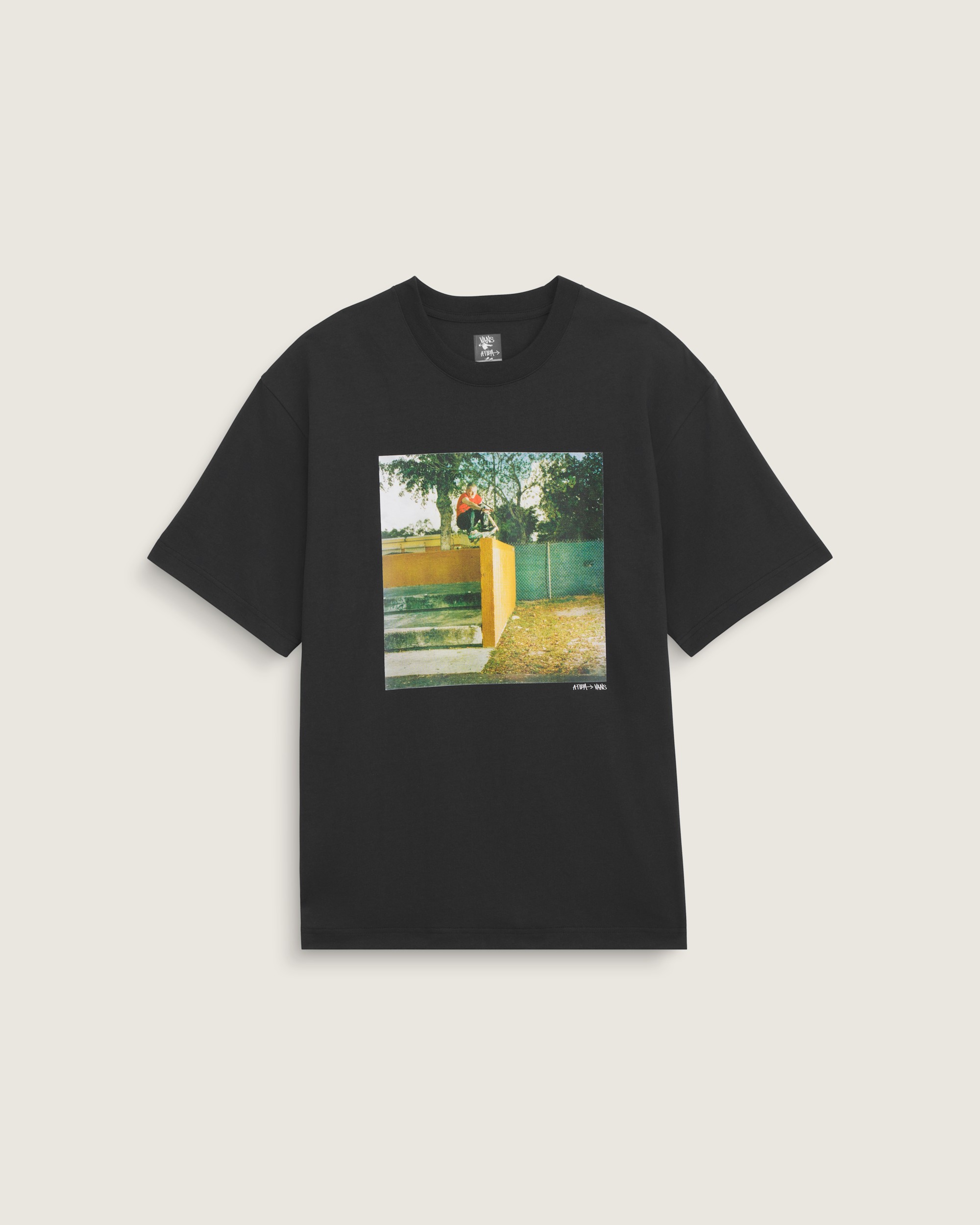 Vans X Atiba TShirt VANS Atiba Black HERO