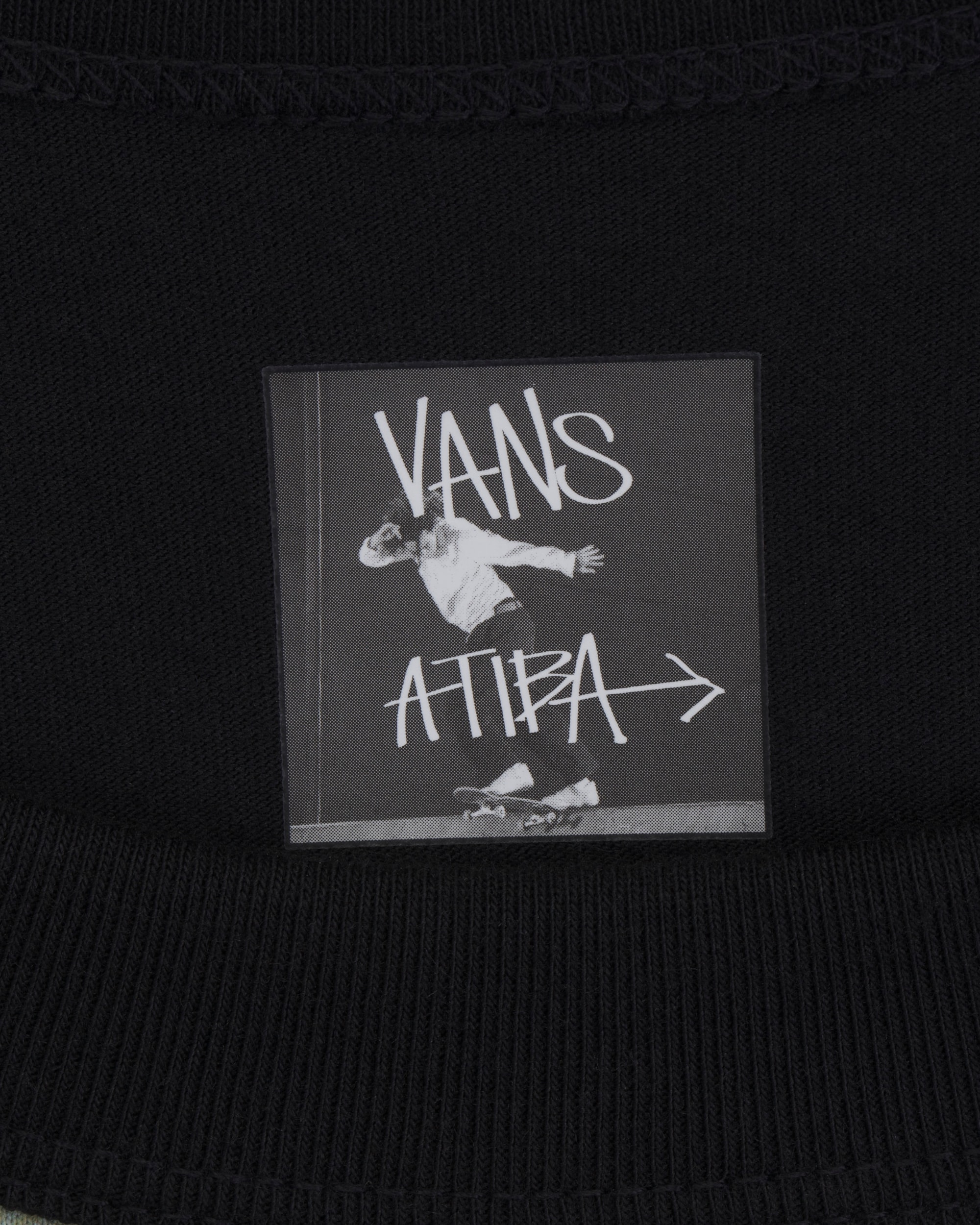 Vans X Atiba Long Sleeve Raglan Shirt VANS Atiba Black ALT5