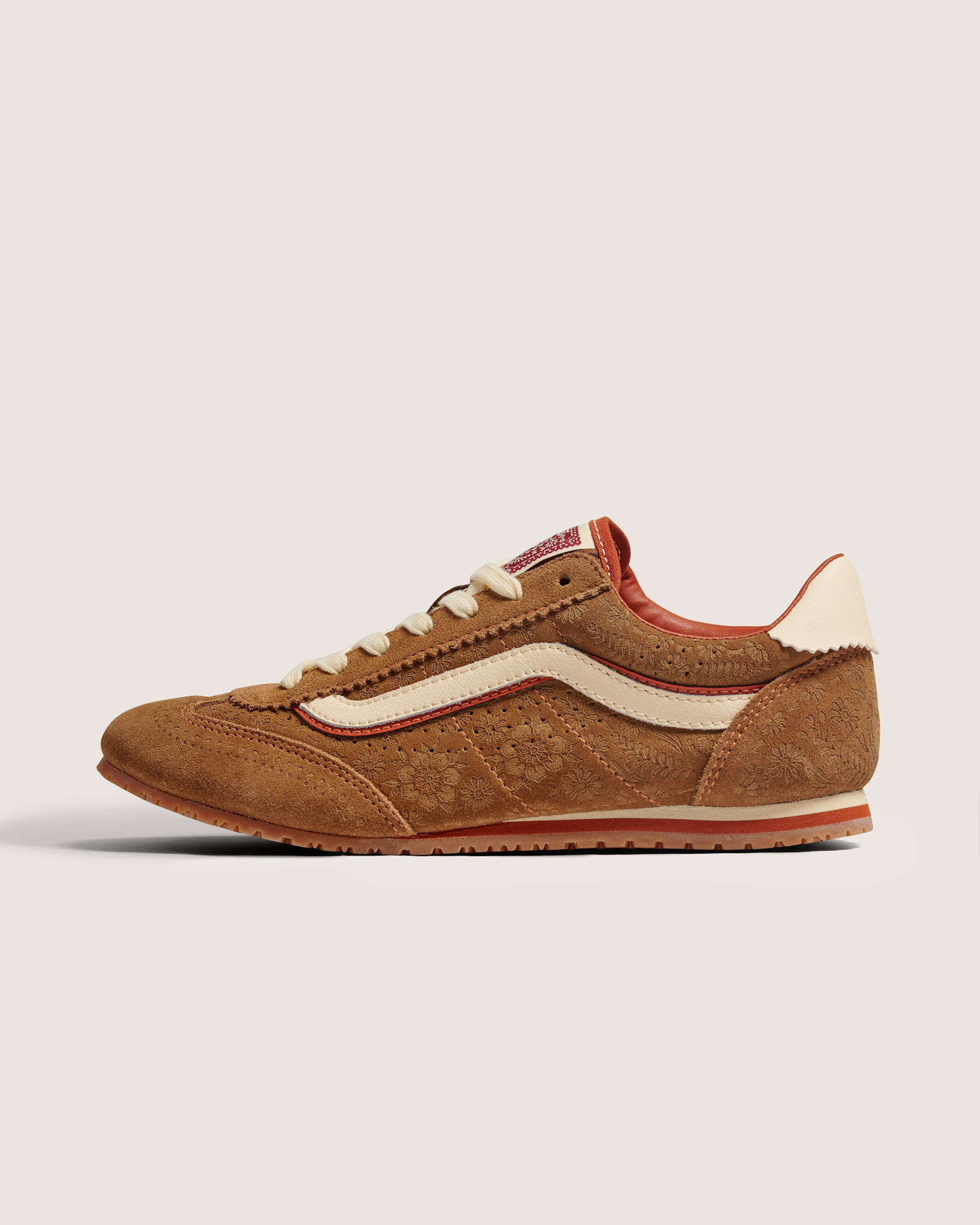 Super Lowpro Dia De Los Muertos Shoe VANS Deer Brown  Burnt Orange HERO