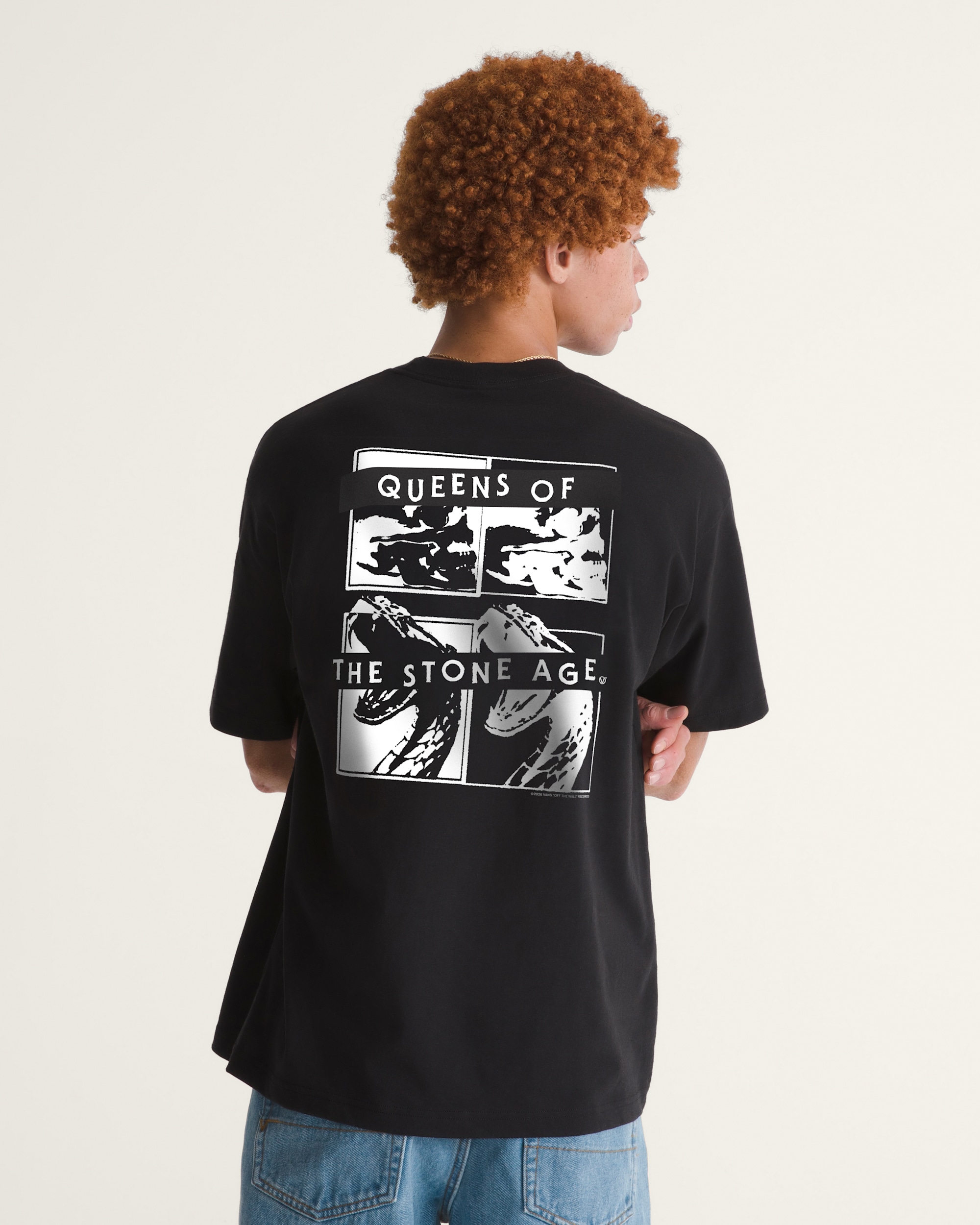 Queen of the Stone Age Ouroboros TShirt VANS Black ALT3