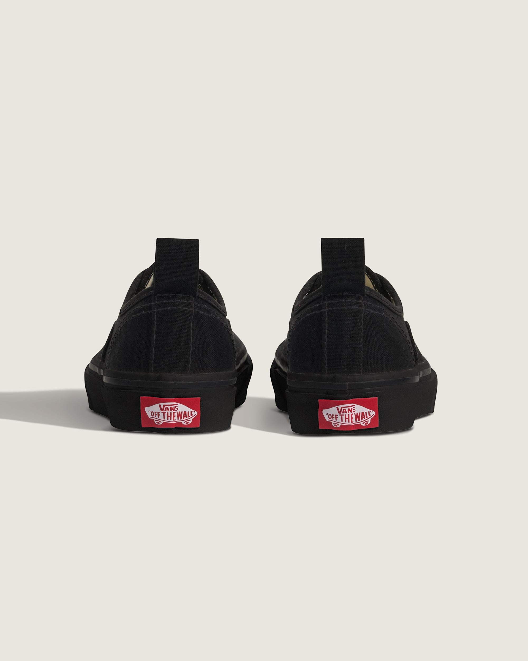 Little Kids Authentic Elastic Lace Shoe VANS Black  Black ALT3