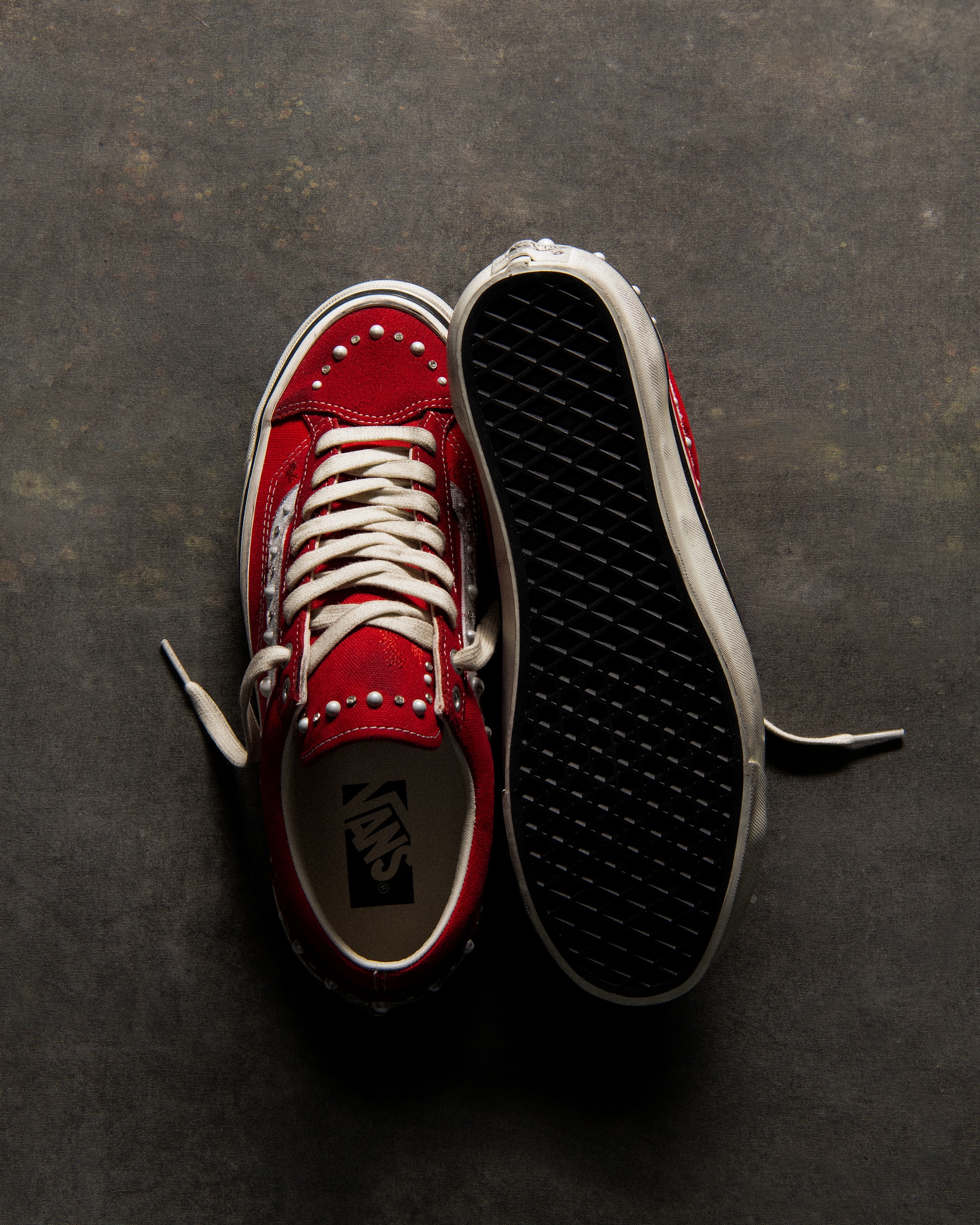 Premium Old Skool 36 Shoe VANS Pearlized Racing Red ALT5