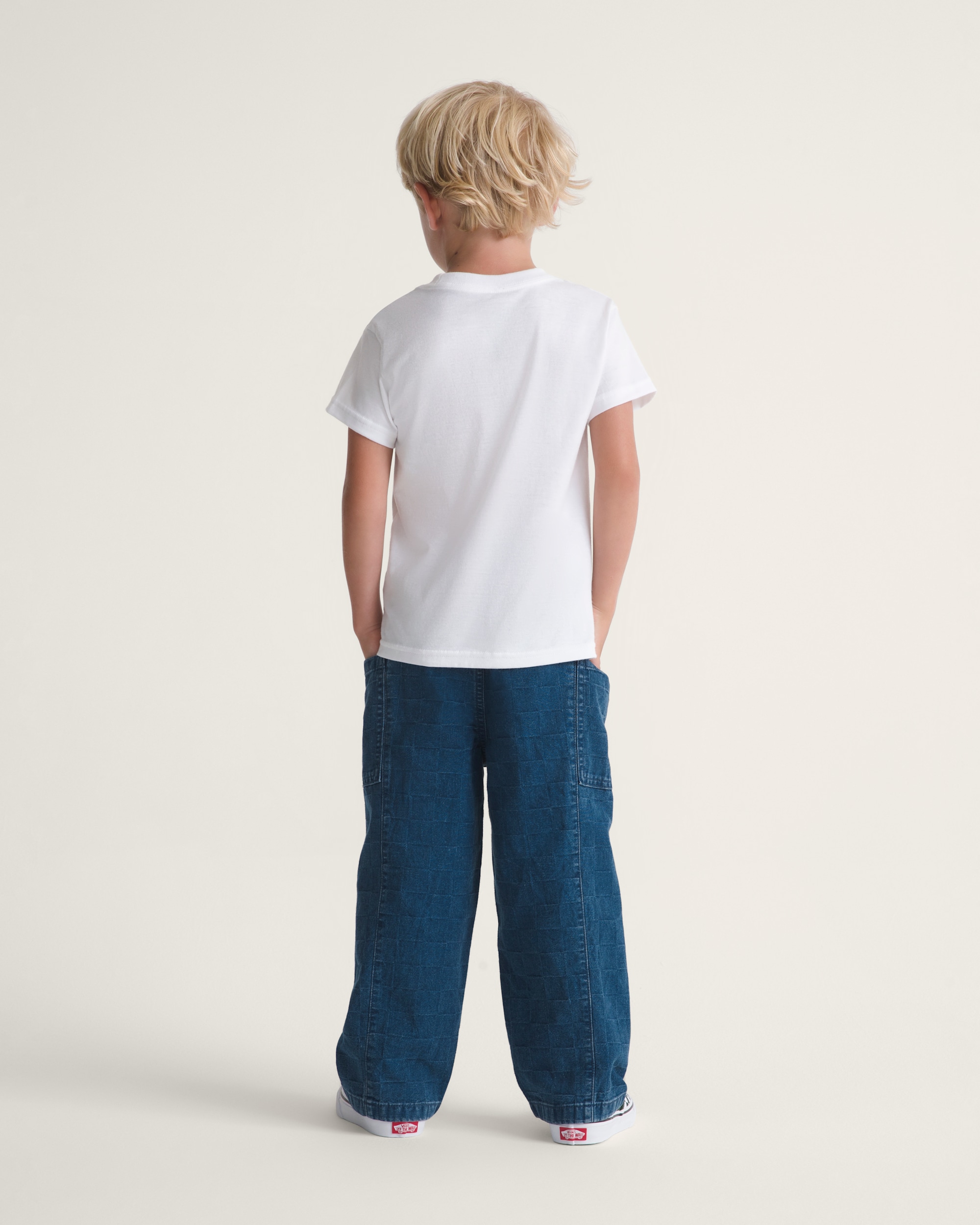 Naithin 20 Ewaist Dobby Denim Pant VANS Indigo Blue ALT4