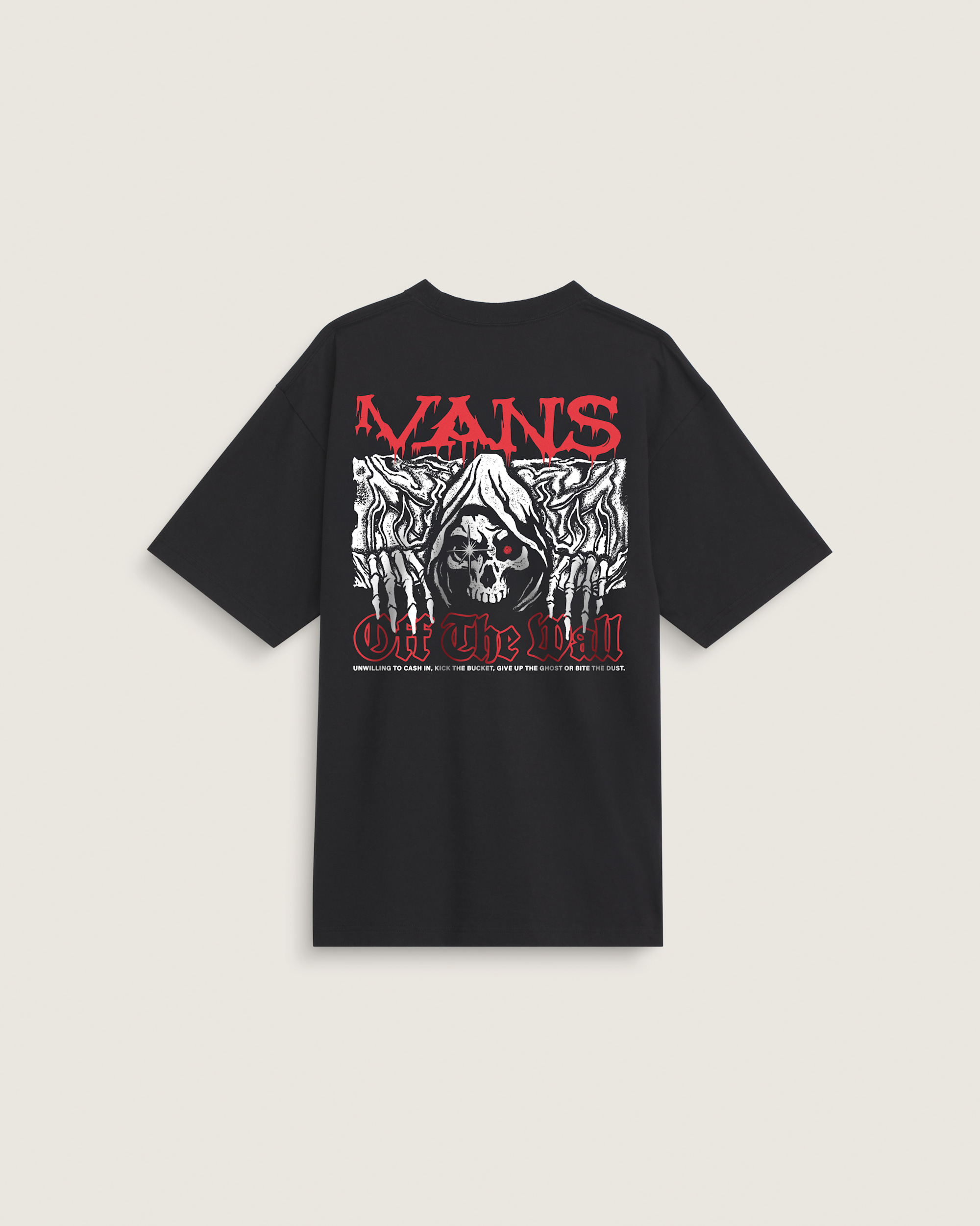 Give Up The Ghost Short Sleeve Tee VANS Black HERO