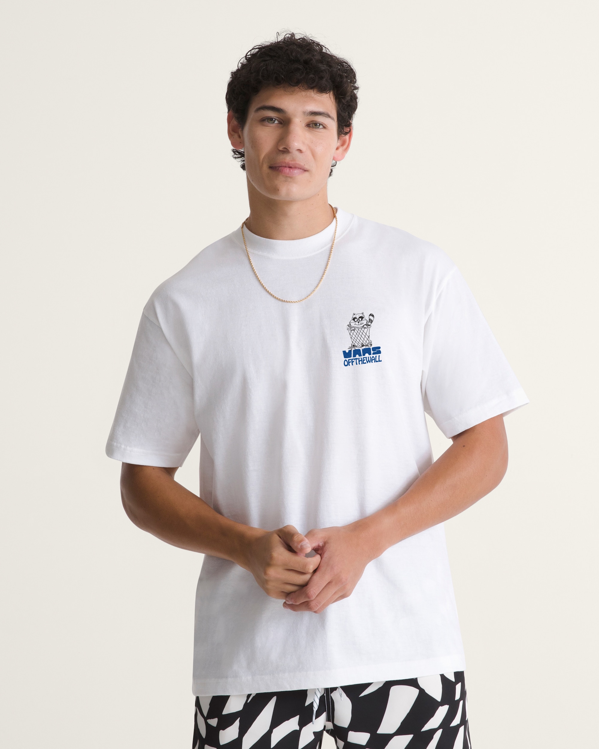Big Jim Half Mile Short Sleeve Tee VANS White ALT2