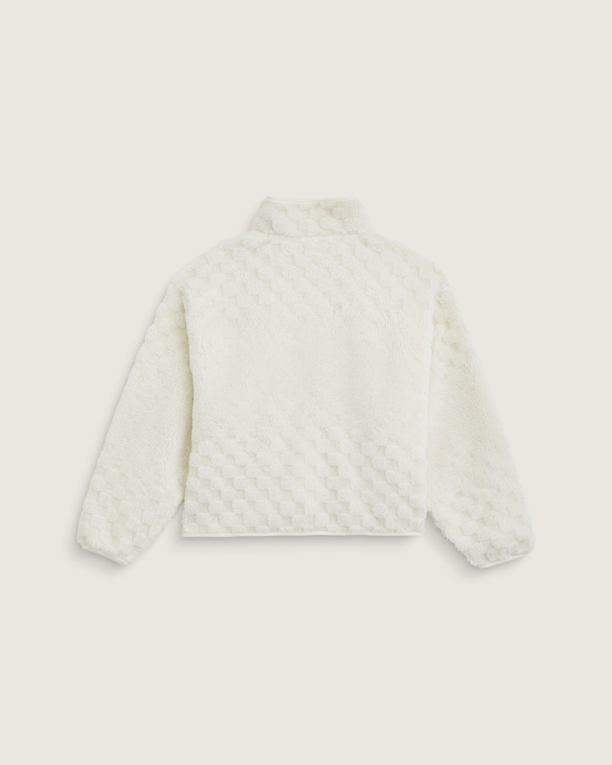 Queens High Pile Jacket VANS Marshmallow White ALT1
