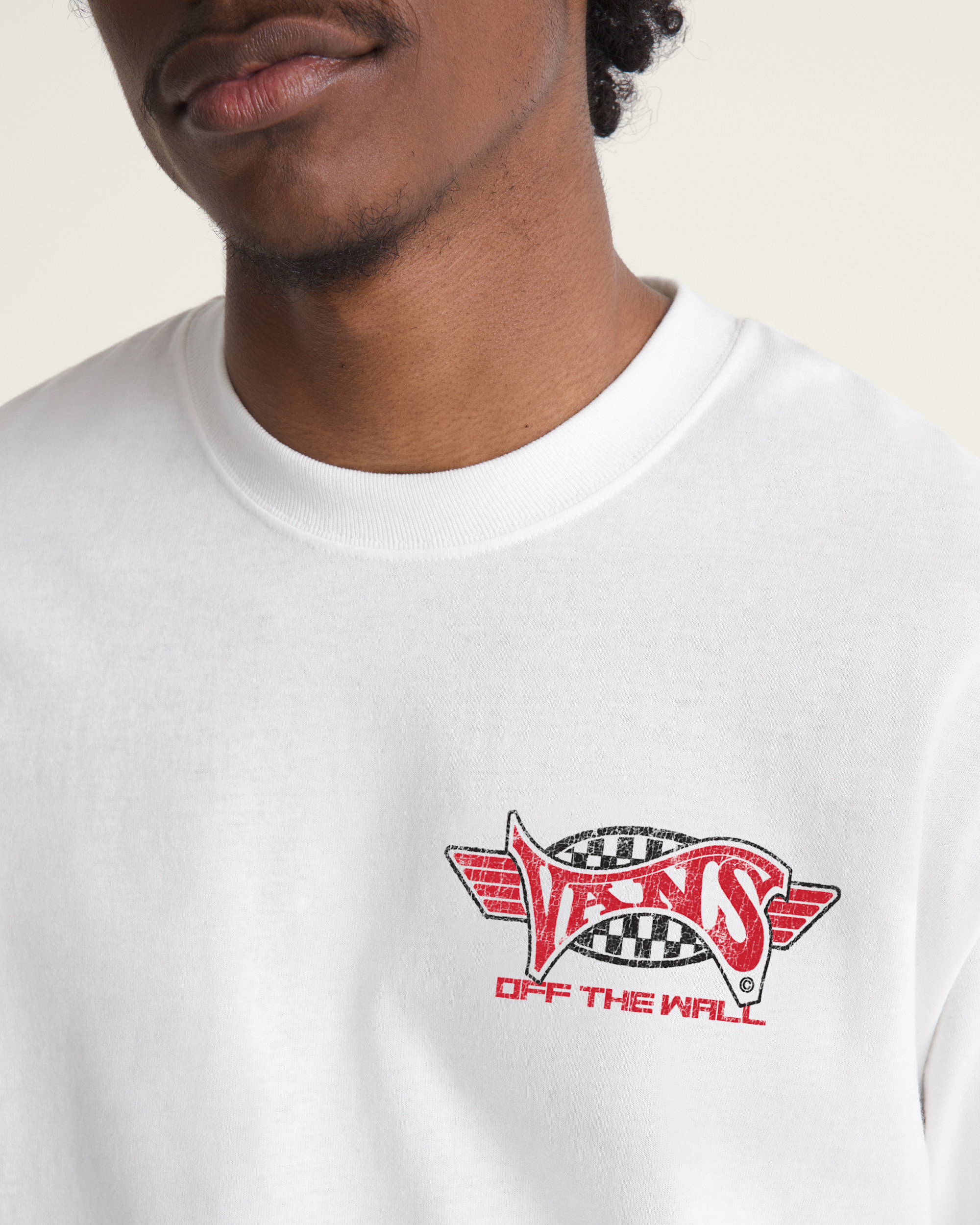 Faded Glory TShirt VANS White ALT4