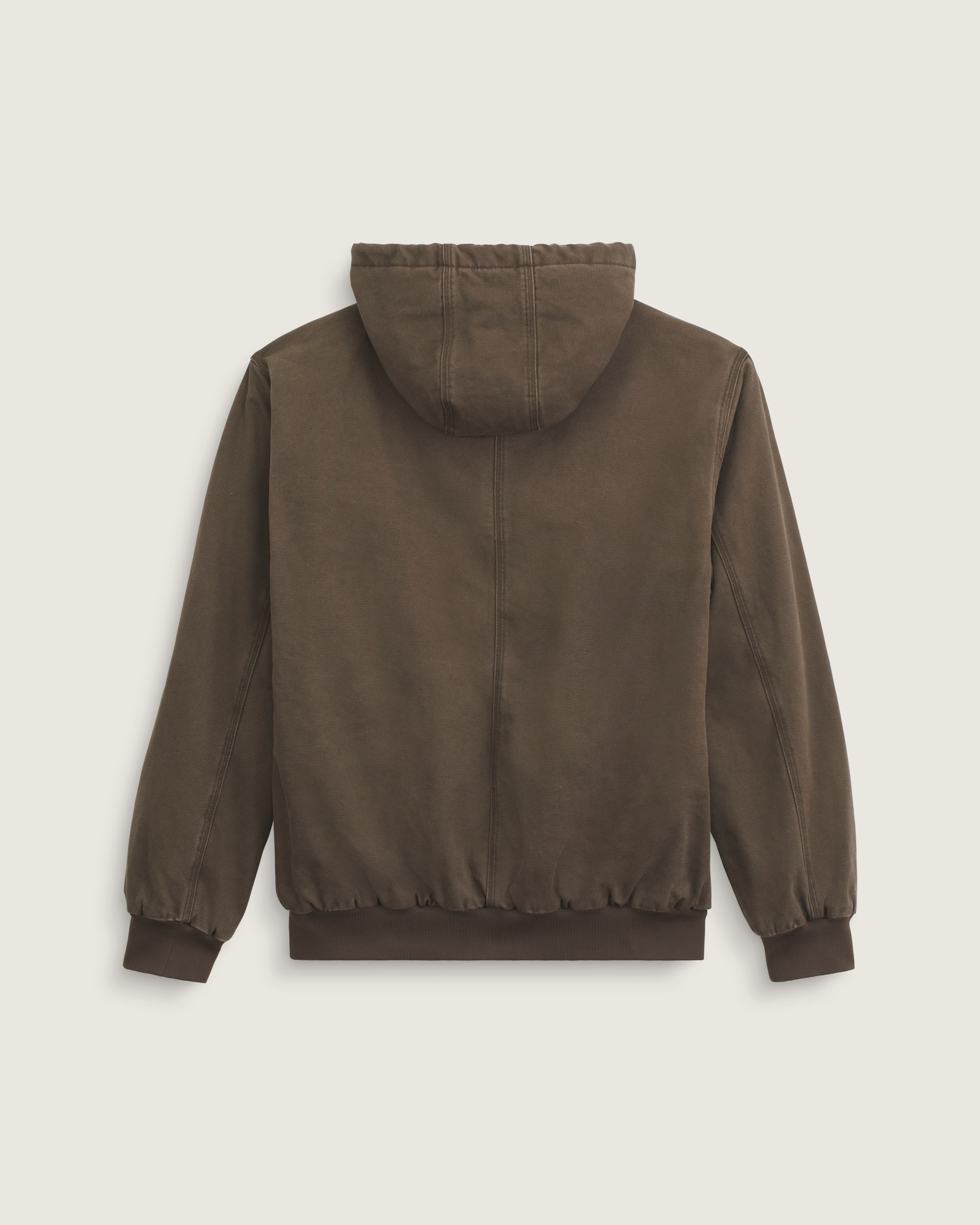 Workwear Canvas Full Zip Jacket VANS Coal Brown ALT1