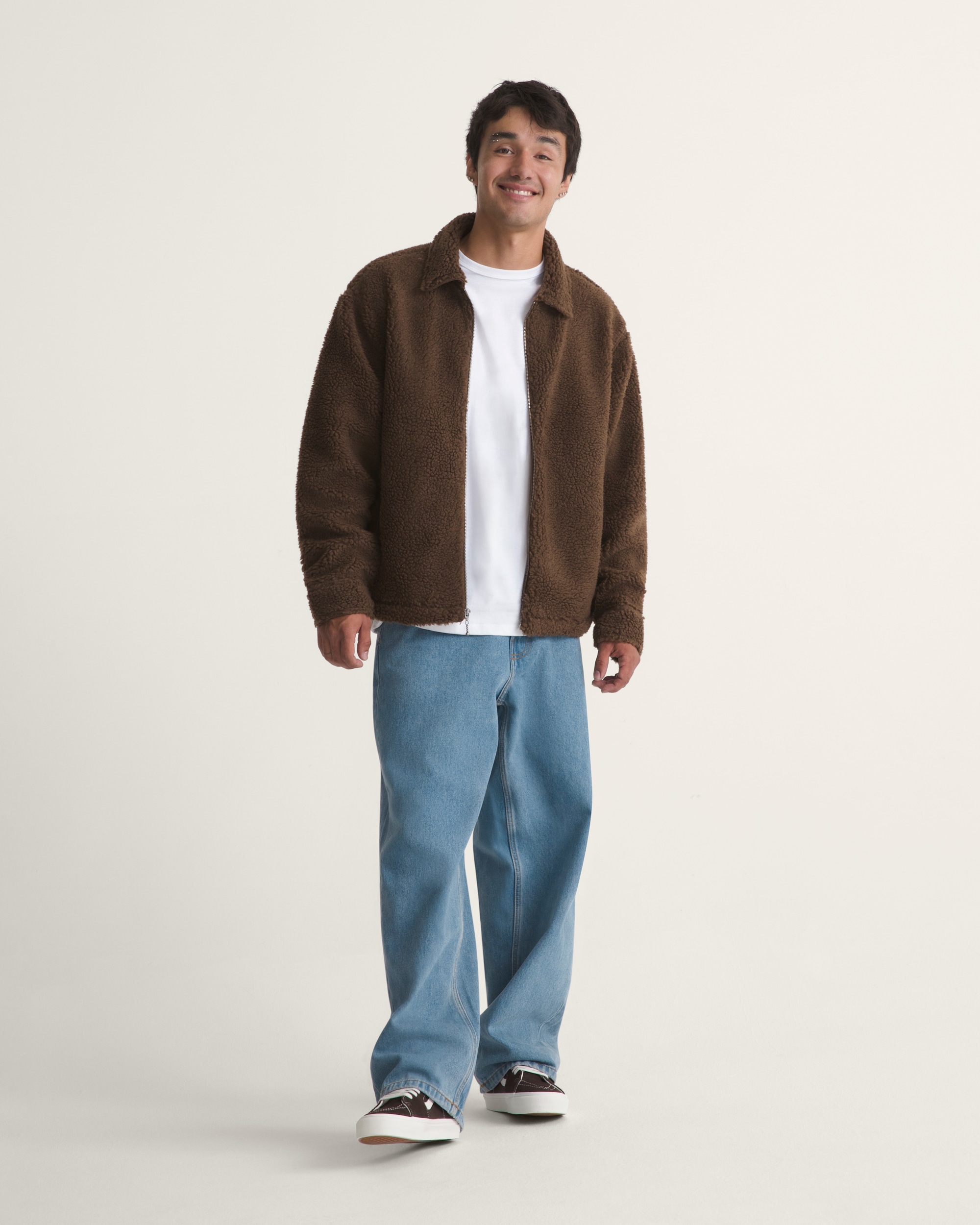 Yukon High Pile Jacket VANS Vintage Cocoa Brown ALT4