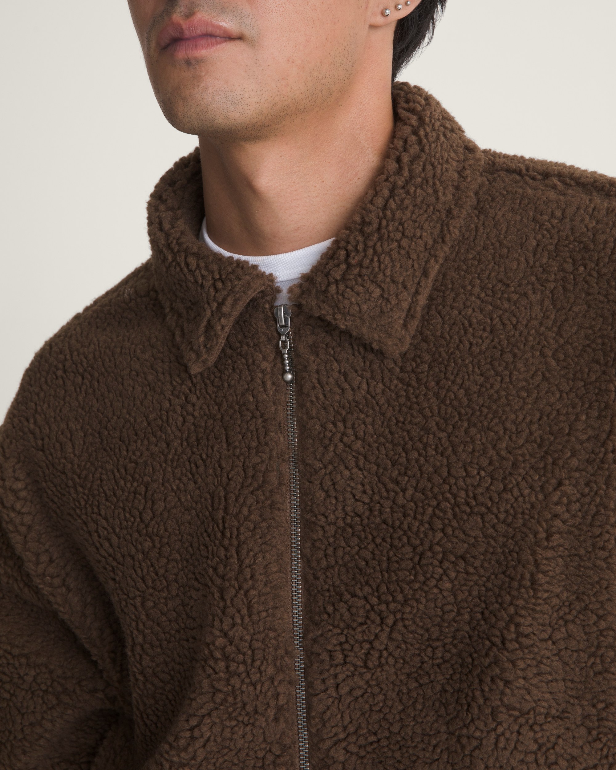 Yukon High Pile Jacket VANS Vintage Cocoa Brown ALT5