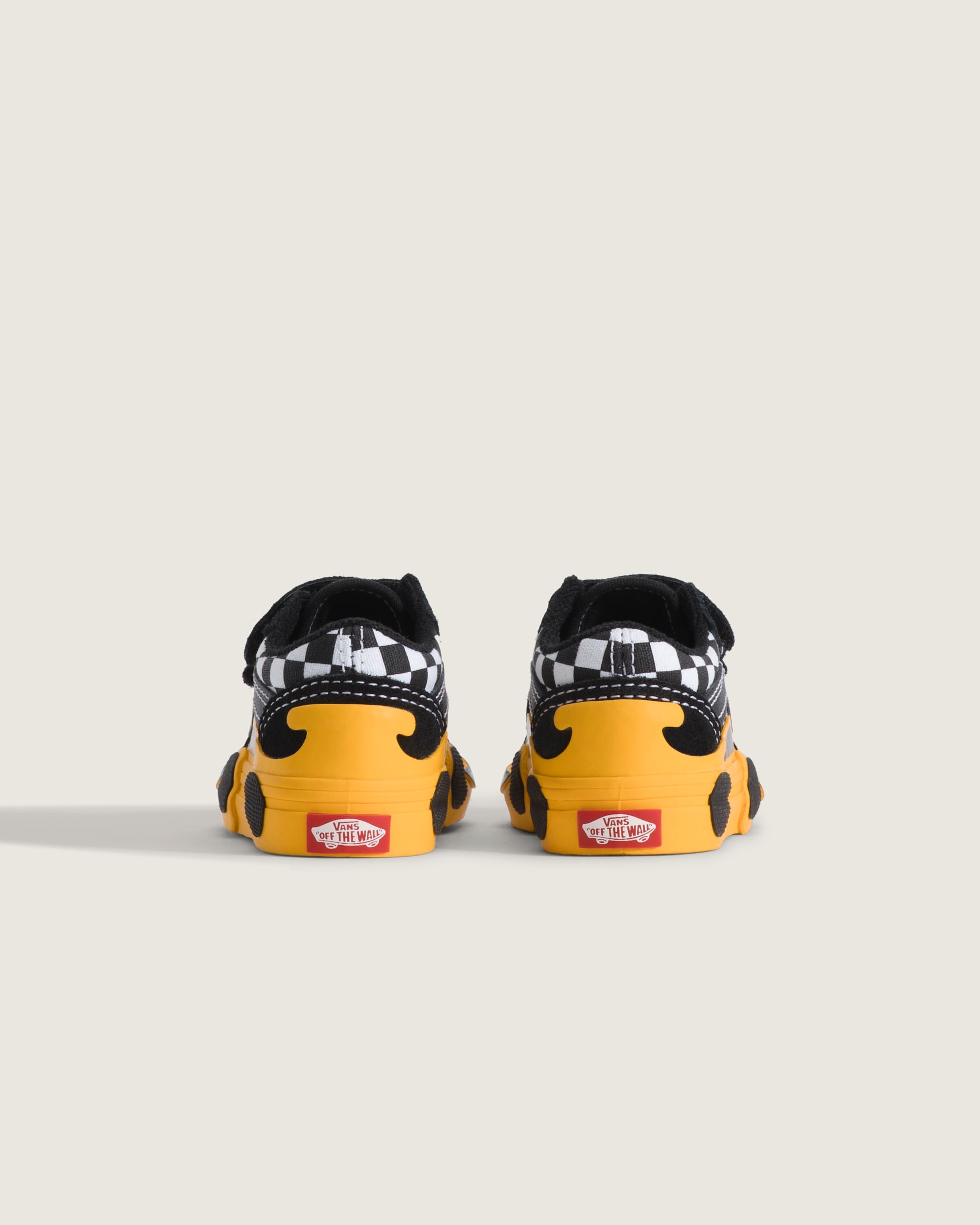 Toddler Old Skool V Shoe VANS Black  Yellow ALT3