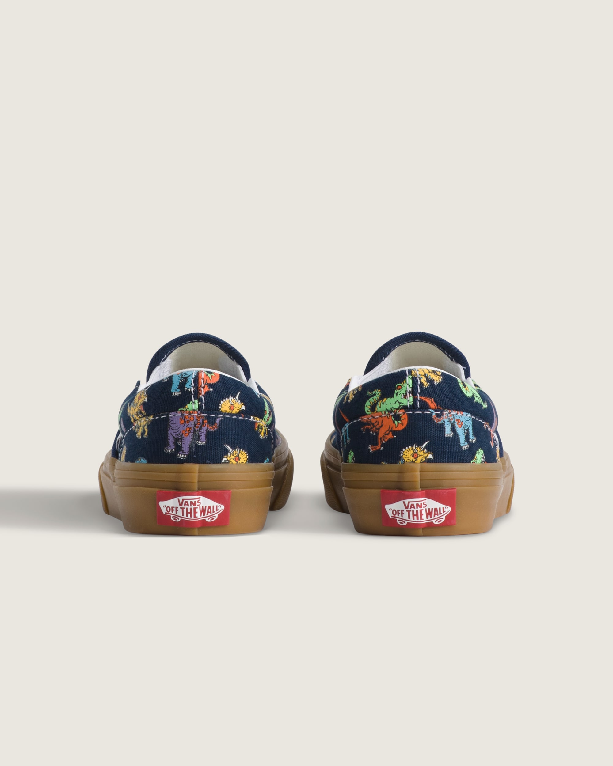 Little Kids Classic SlipOn Shoe VANS GlowintheDark Navy Blue ALT3