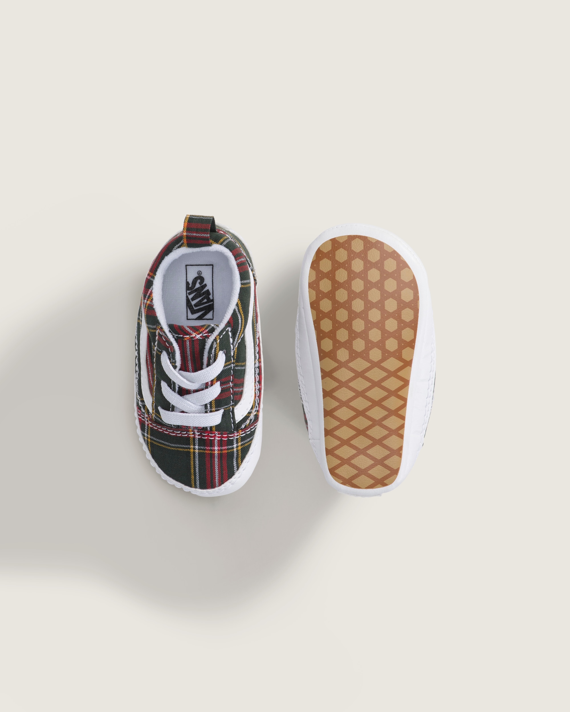 Infant Old Skool Crib Shoe VANS Oil Green ALT2