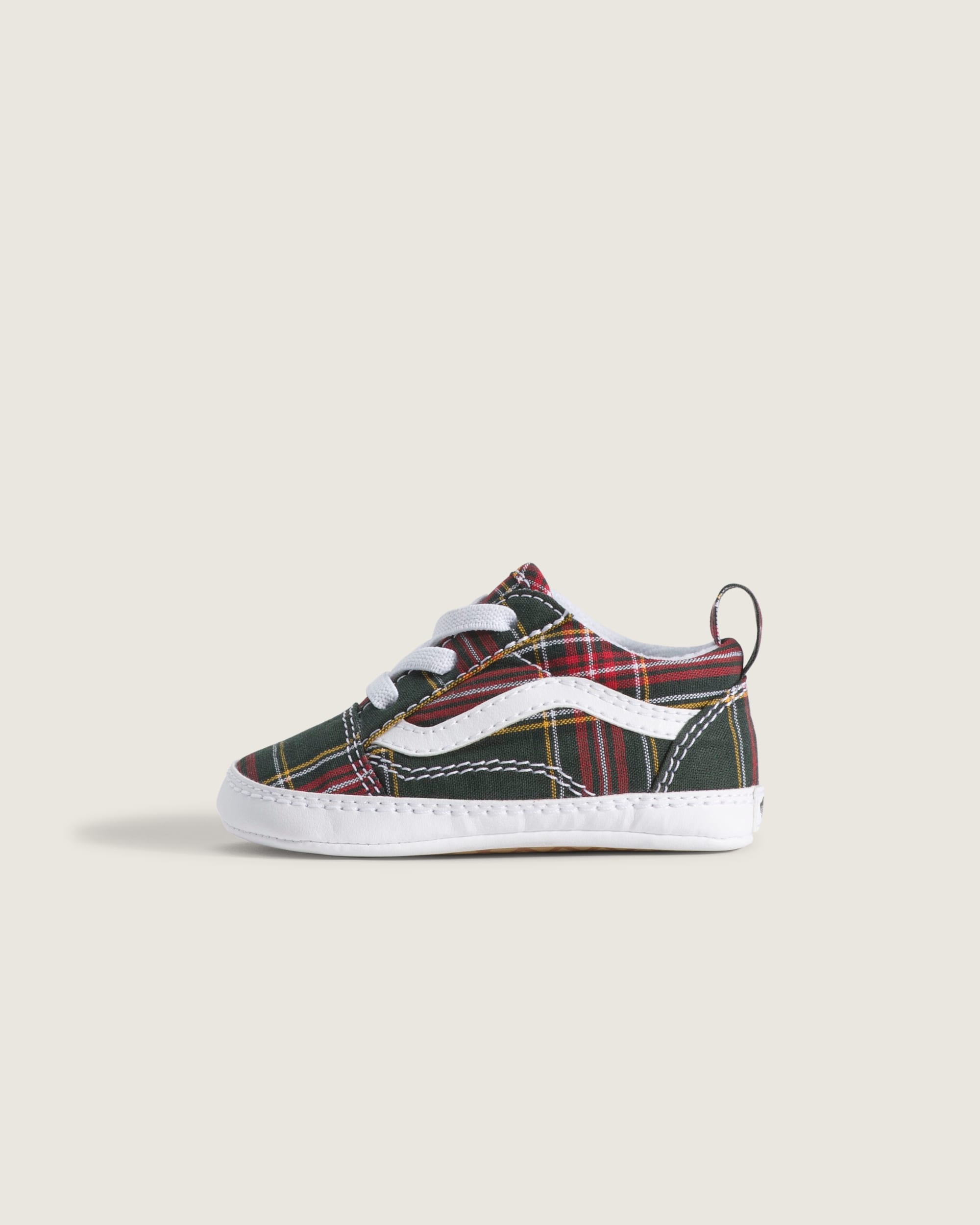 Infant Old Skool Crib Shoe VANS Oil Green HERO