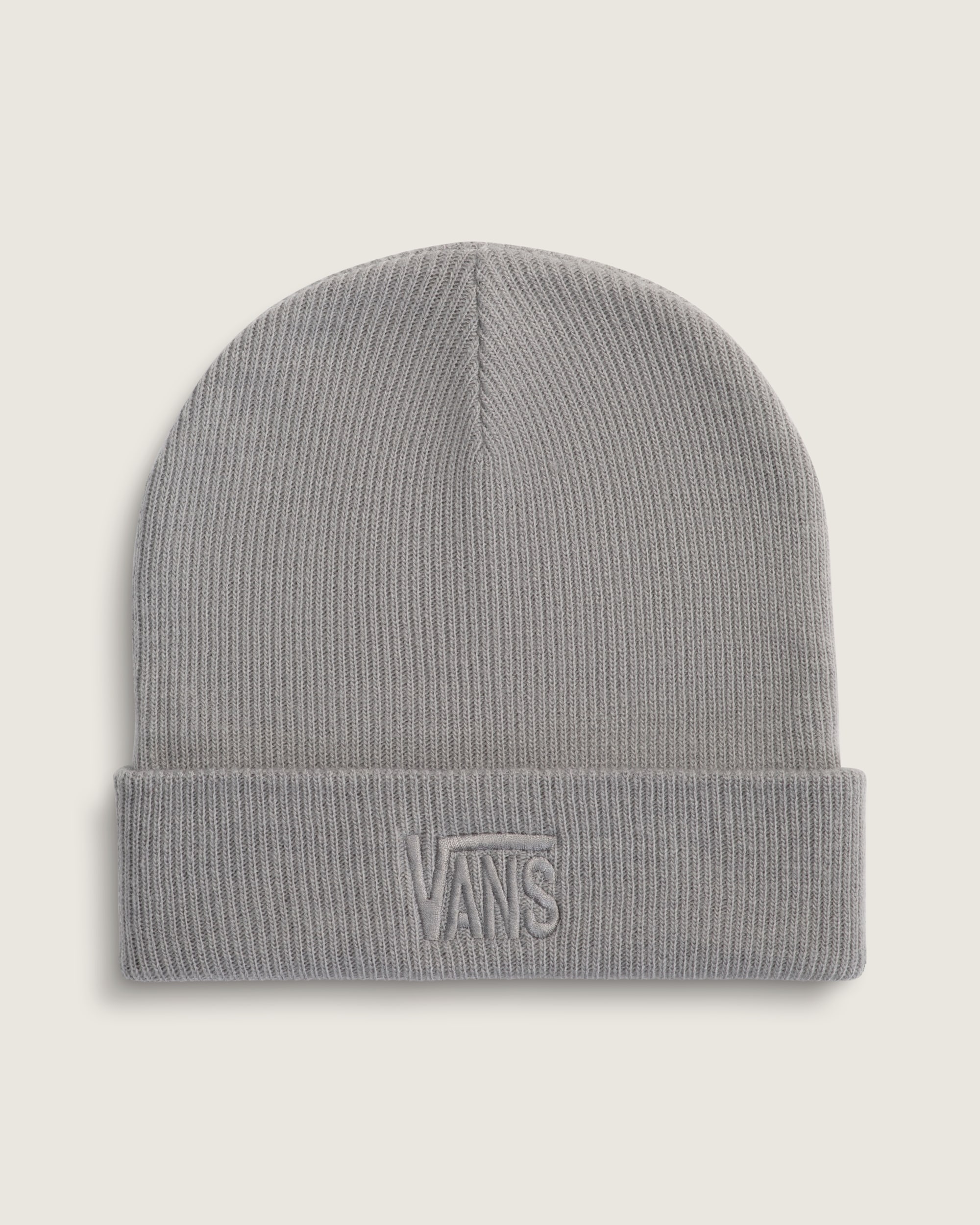 Stretch Logo Tall Cuff Beanie VANS Heather Grey HERO