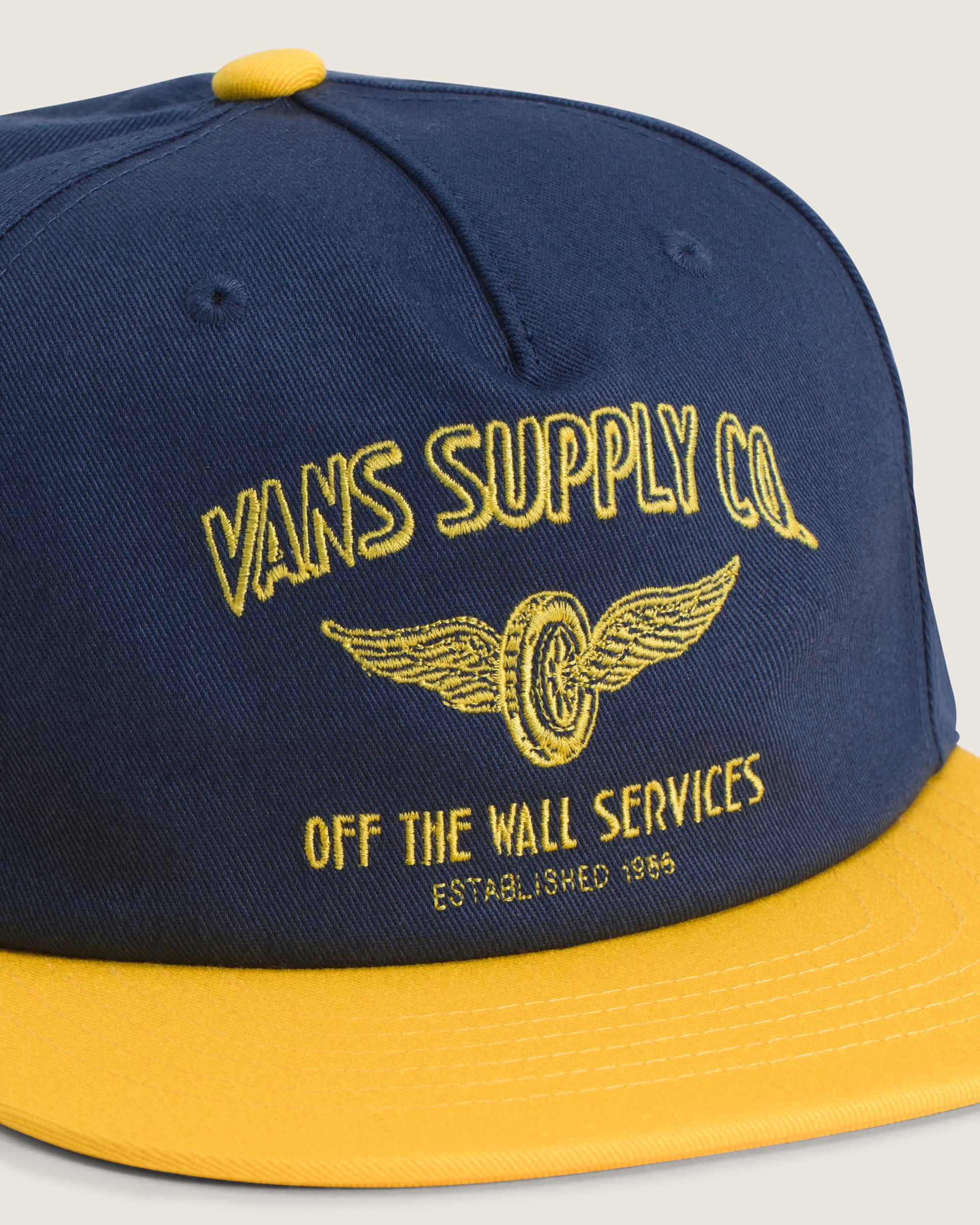 Vans Supply Service Unstructured Hat VANS Dress Blues ALT1