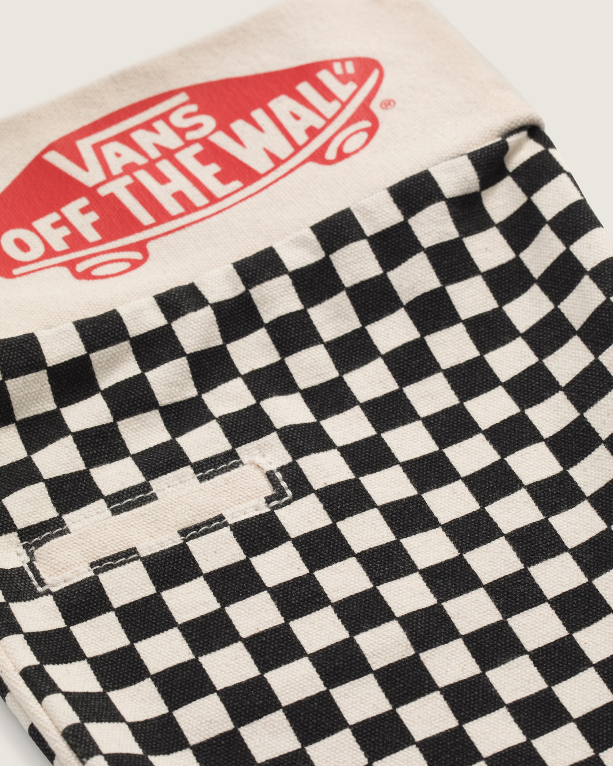 Checkerboard Stocking VANS Checkerboard Black  White ALT1