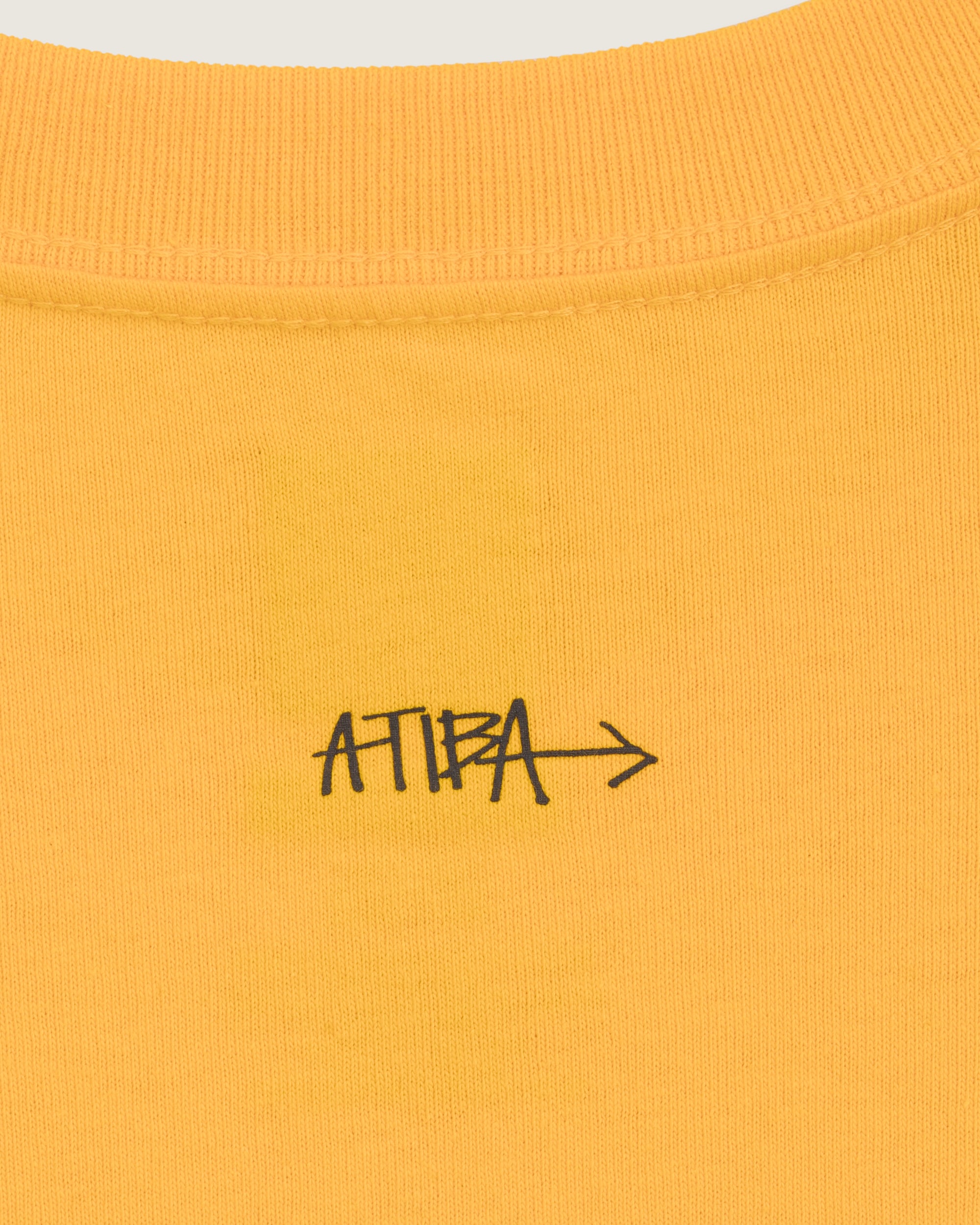 Vans X Atiba Long Sleeve TShirt VANS Atiba Sunny Yellow ALT6