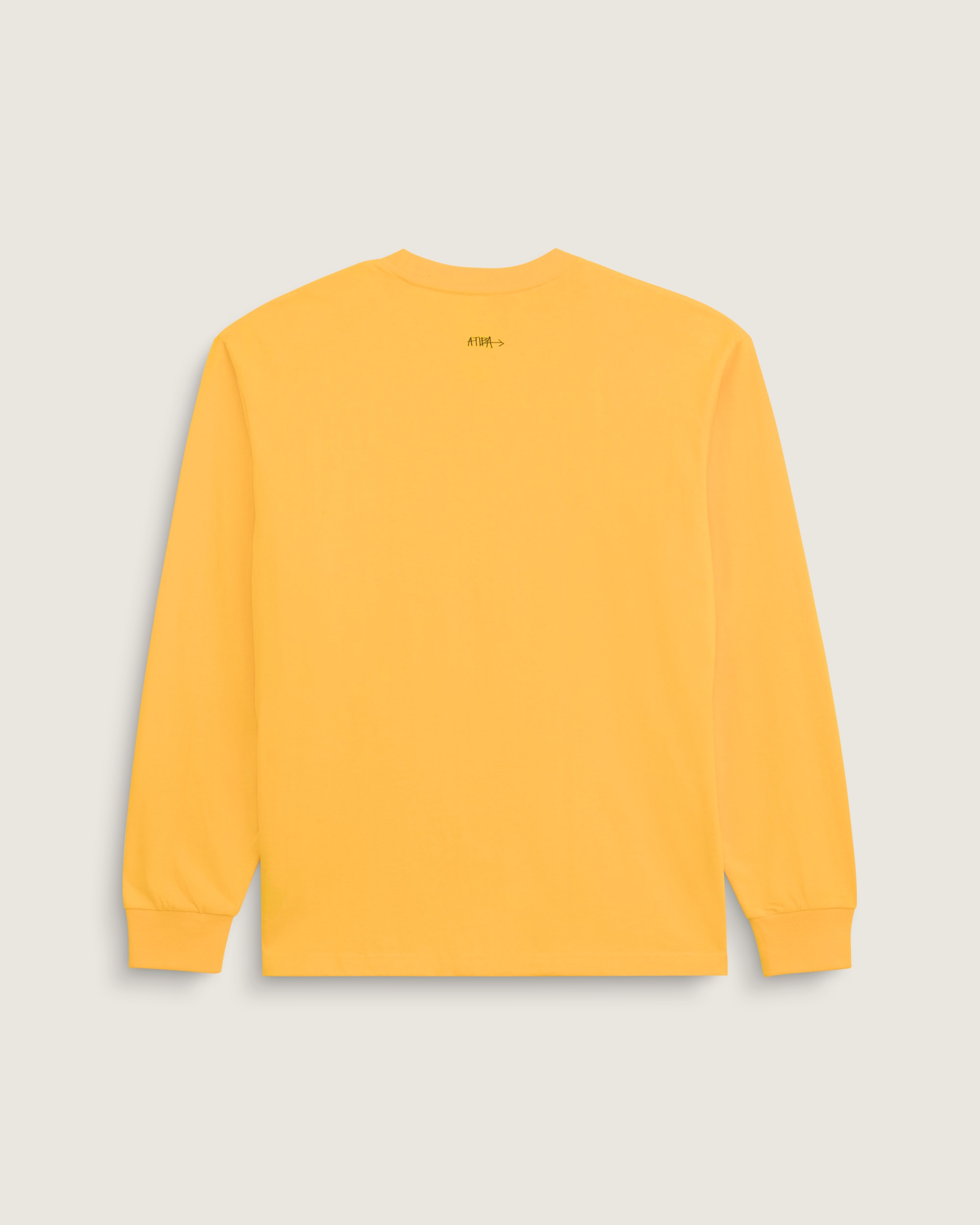 Vans X Atiba Long Sleeve TShirt VANS Atiba Sunny Yellow ALT1