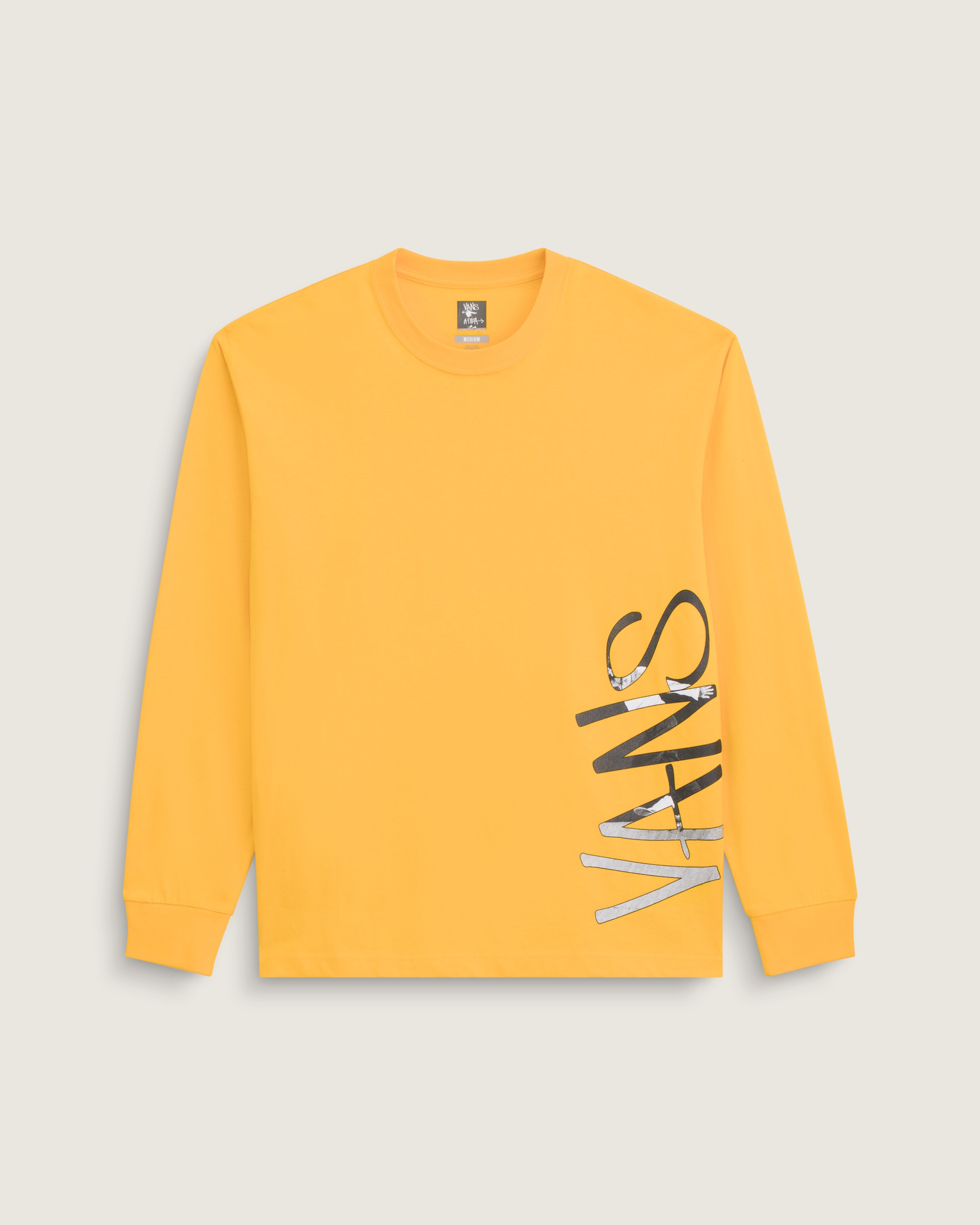 Vans X Atiba Long Sleeve TShirt VANS Atiba Sunny Yellow HERO