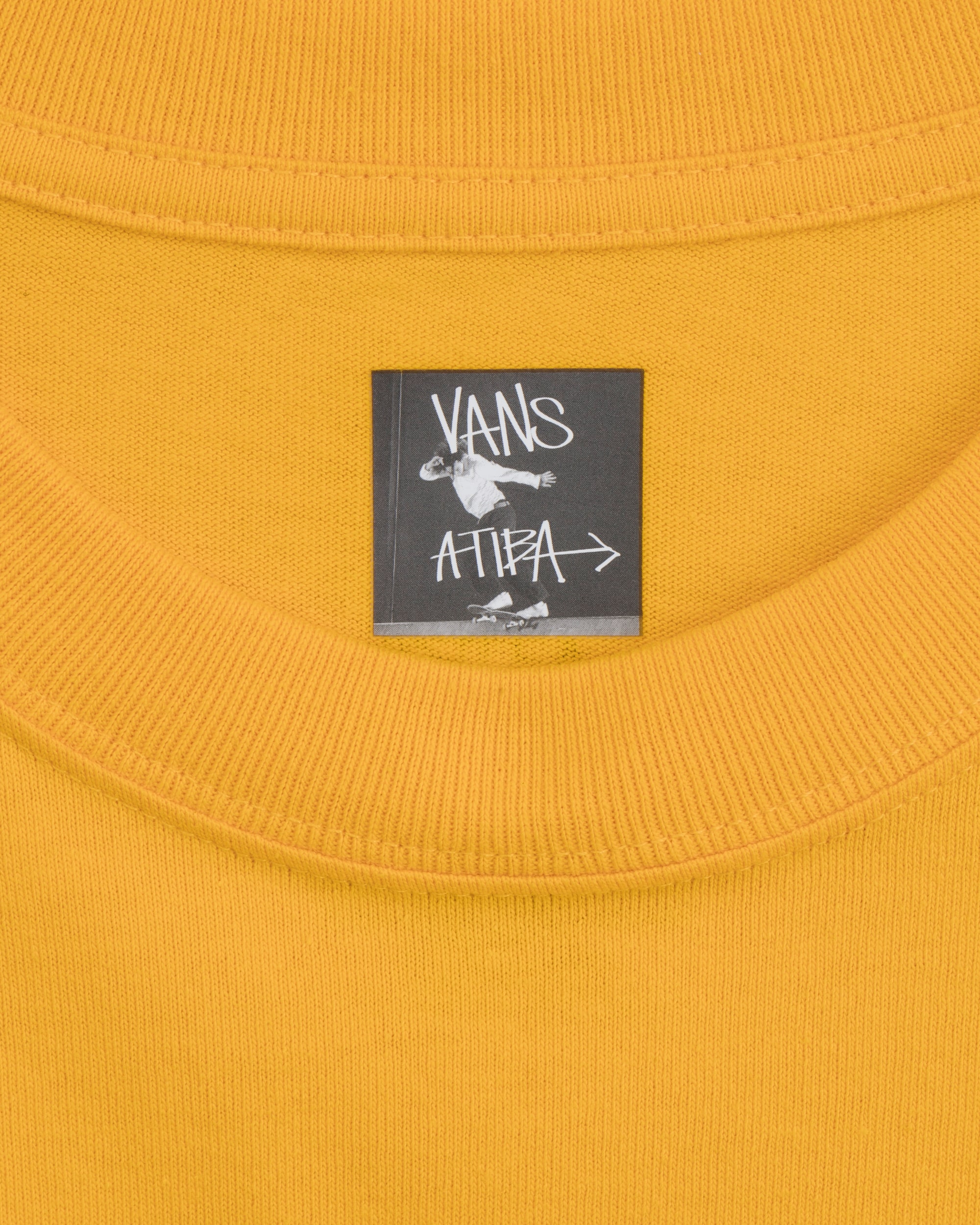 Vans X Atiba Long Sleeve TShirt VANS Atiba Sunny Yellow ALT5