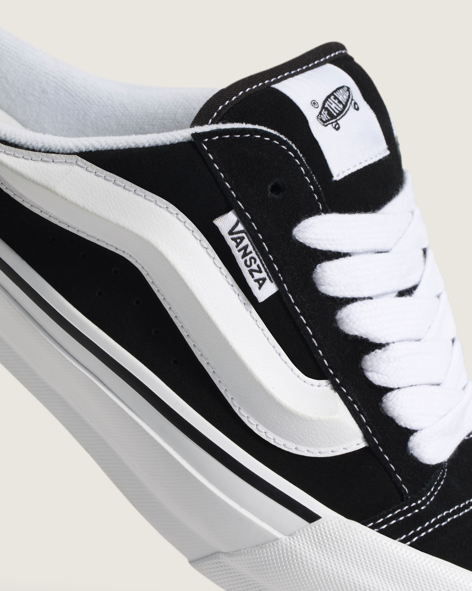 VANSZA Knu Skool Mule VANS SZA Black  White ALT4