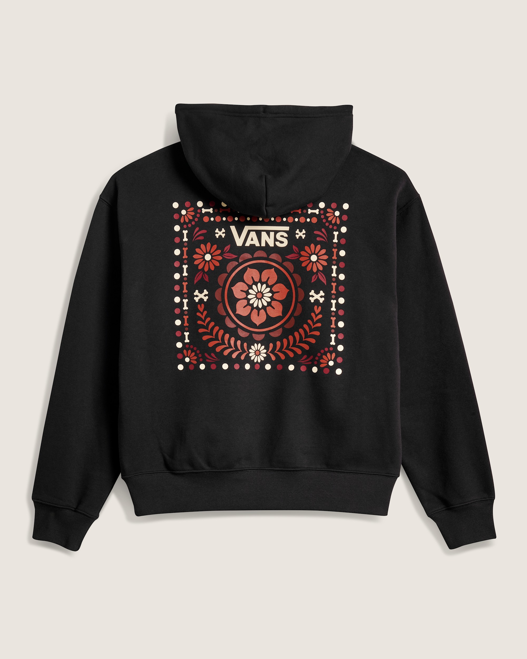Papel Picado Pullover Hoodie VANS Black HERO