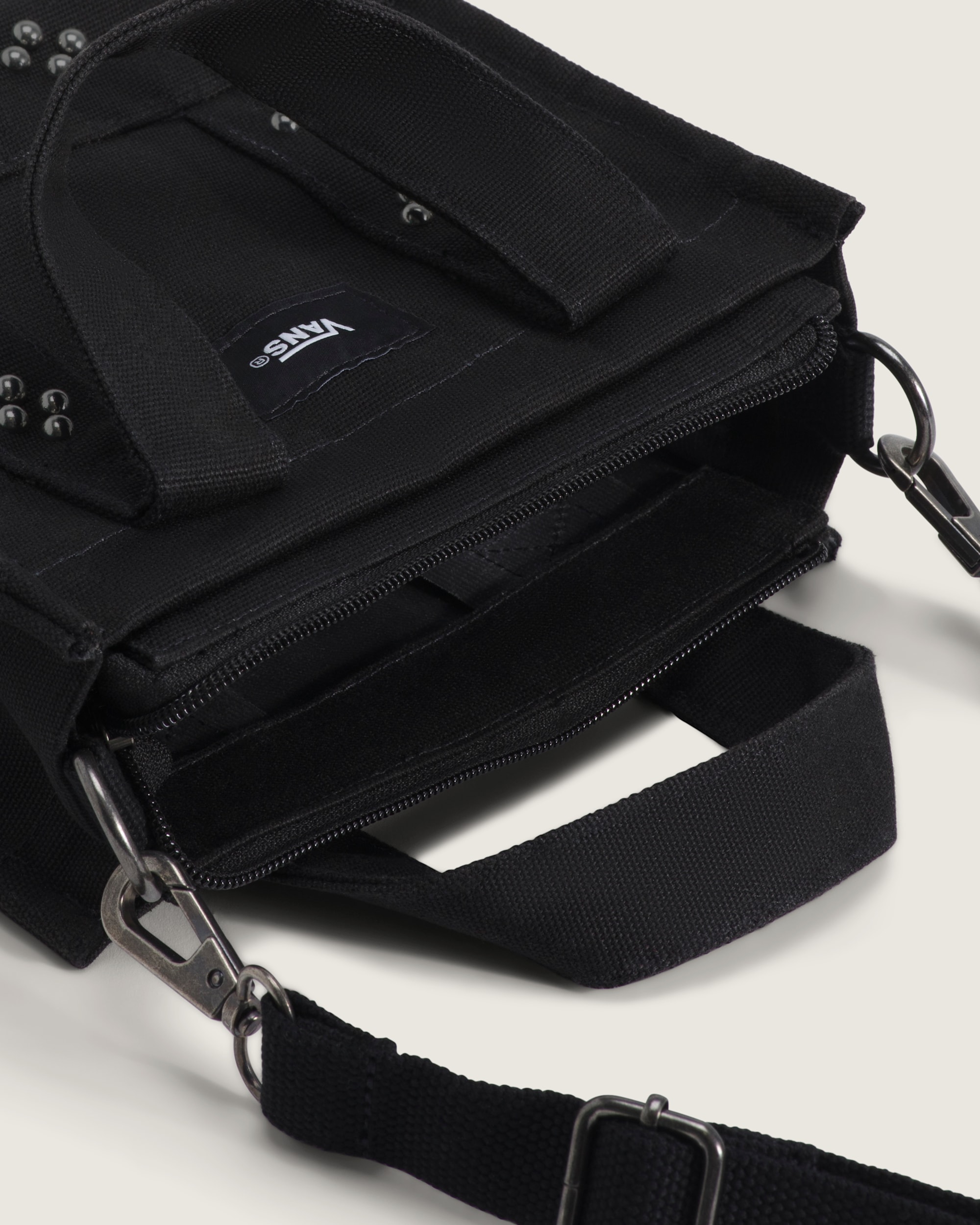 Studded Lil Pergs Tote Bag VANS Black ALT3