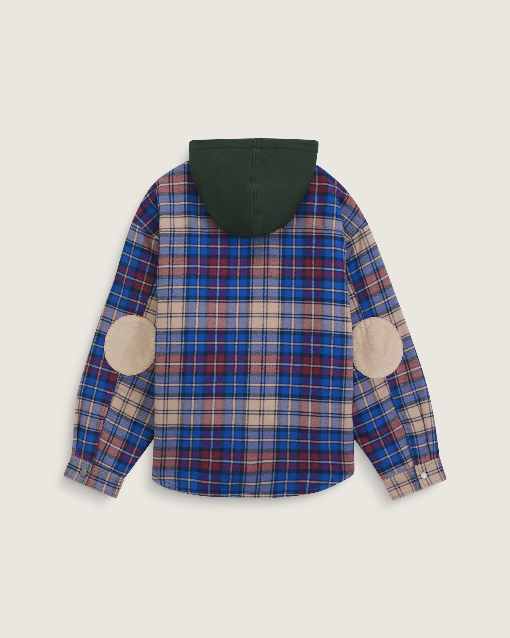 VANSZA Flannel Hoodie VANS VANSZA Deep Indigo Blue ALT1
