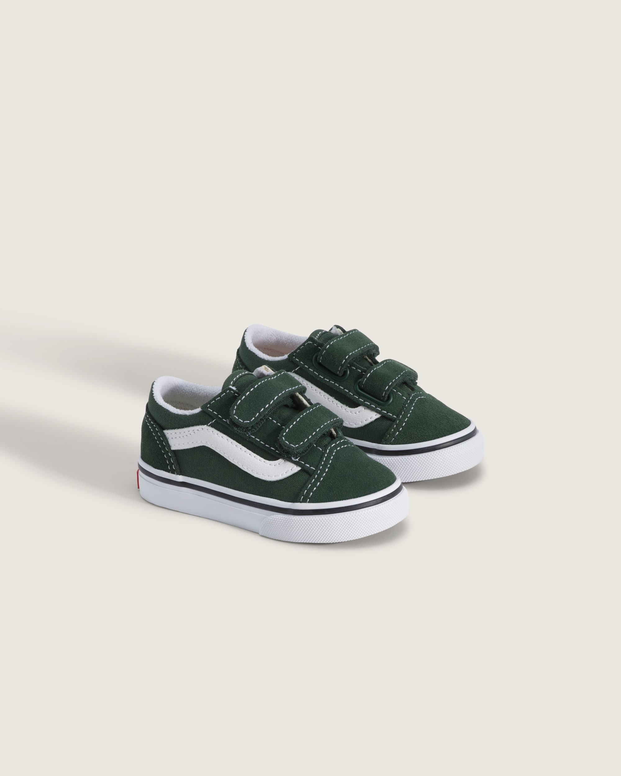 Toddler Old Skool V Shoe VANS Oil Green ALT1
