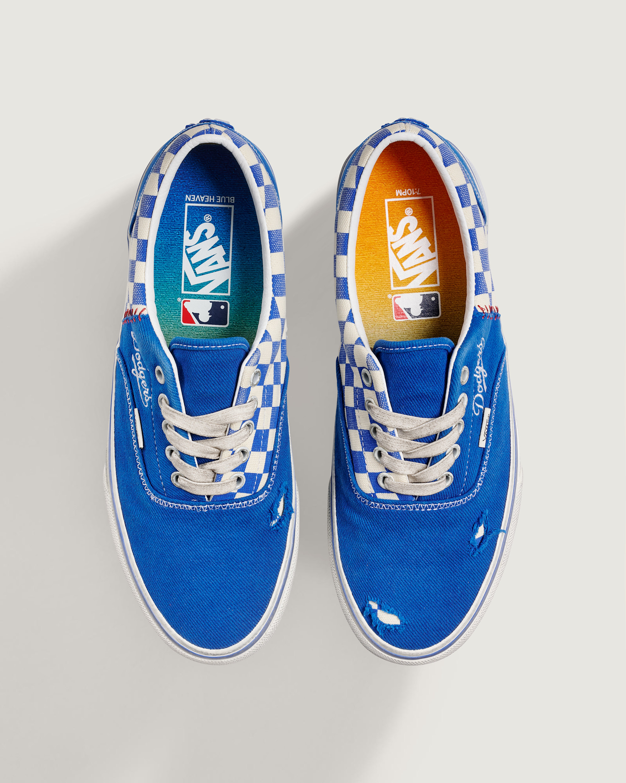 Skate Era Shoe VANS Dodgers Classic Blue  White ALT4