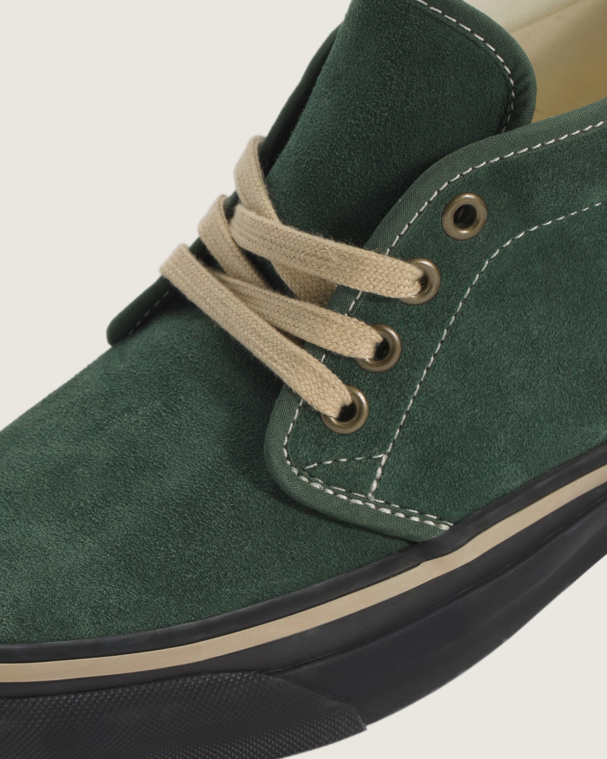 OTW Chukka 49 Vibram VANS Suede Leather Oil Green ALT4