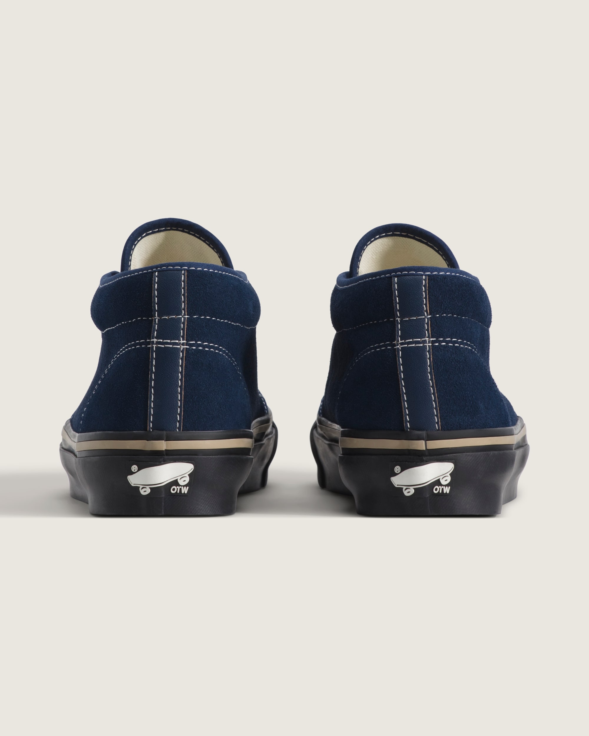 OTW Chukka 49 Vibram VANS Suede Leather Dress Blue ALT3