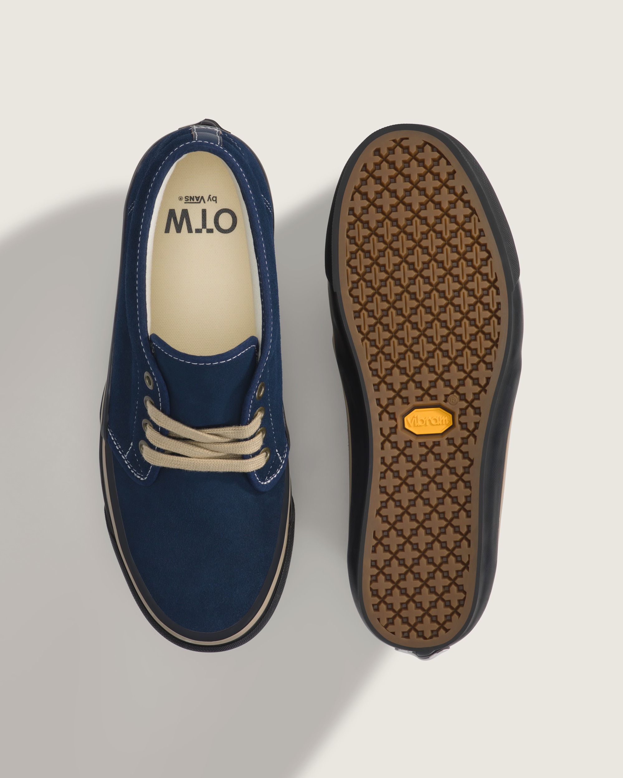 OTW Chukka 49 Vibram VANS Suede Leather Dress Blue ALT2