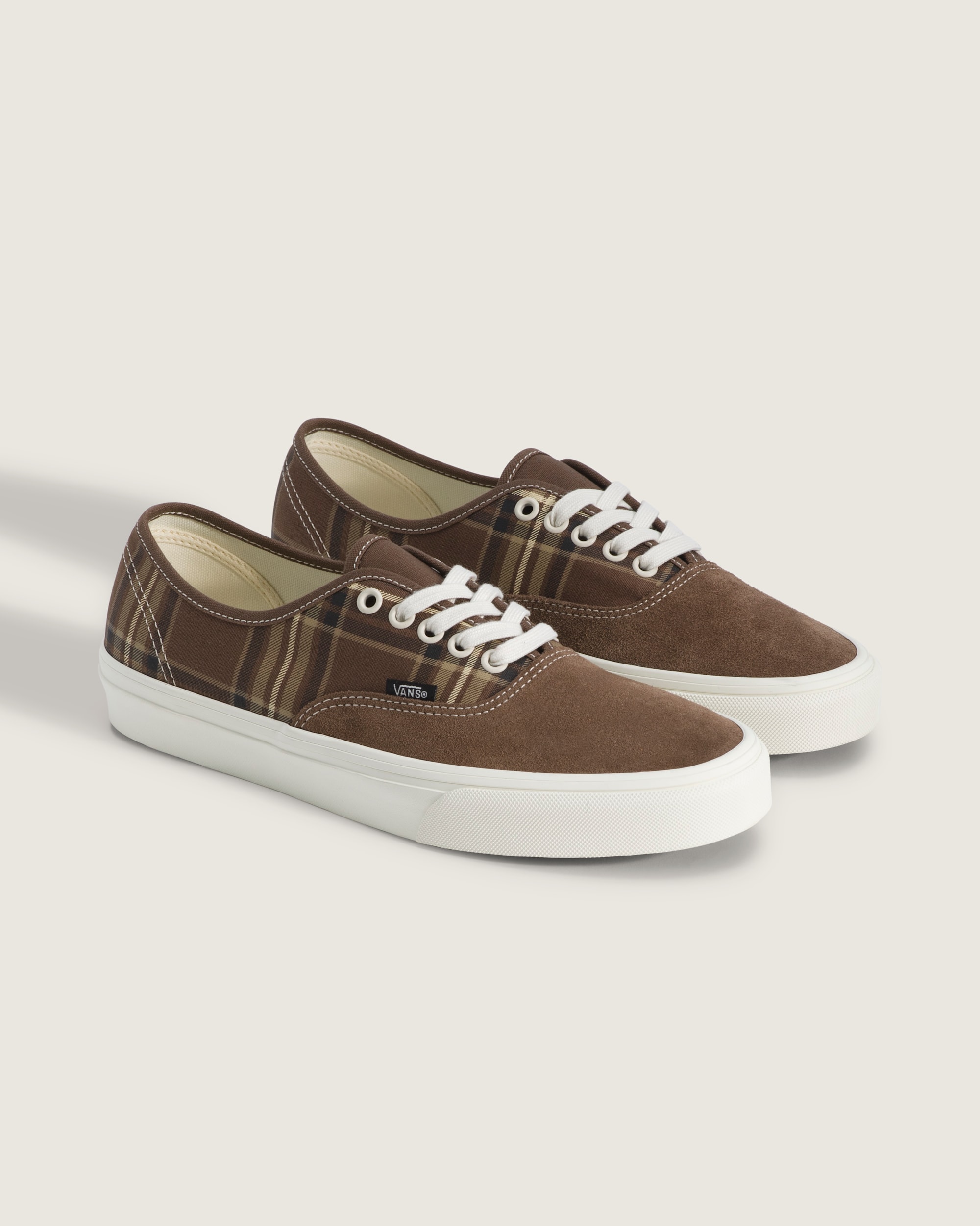 Authentic Shoe VANS Plaid Vintage Cocoa ALT1