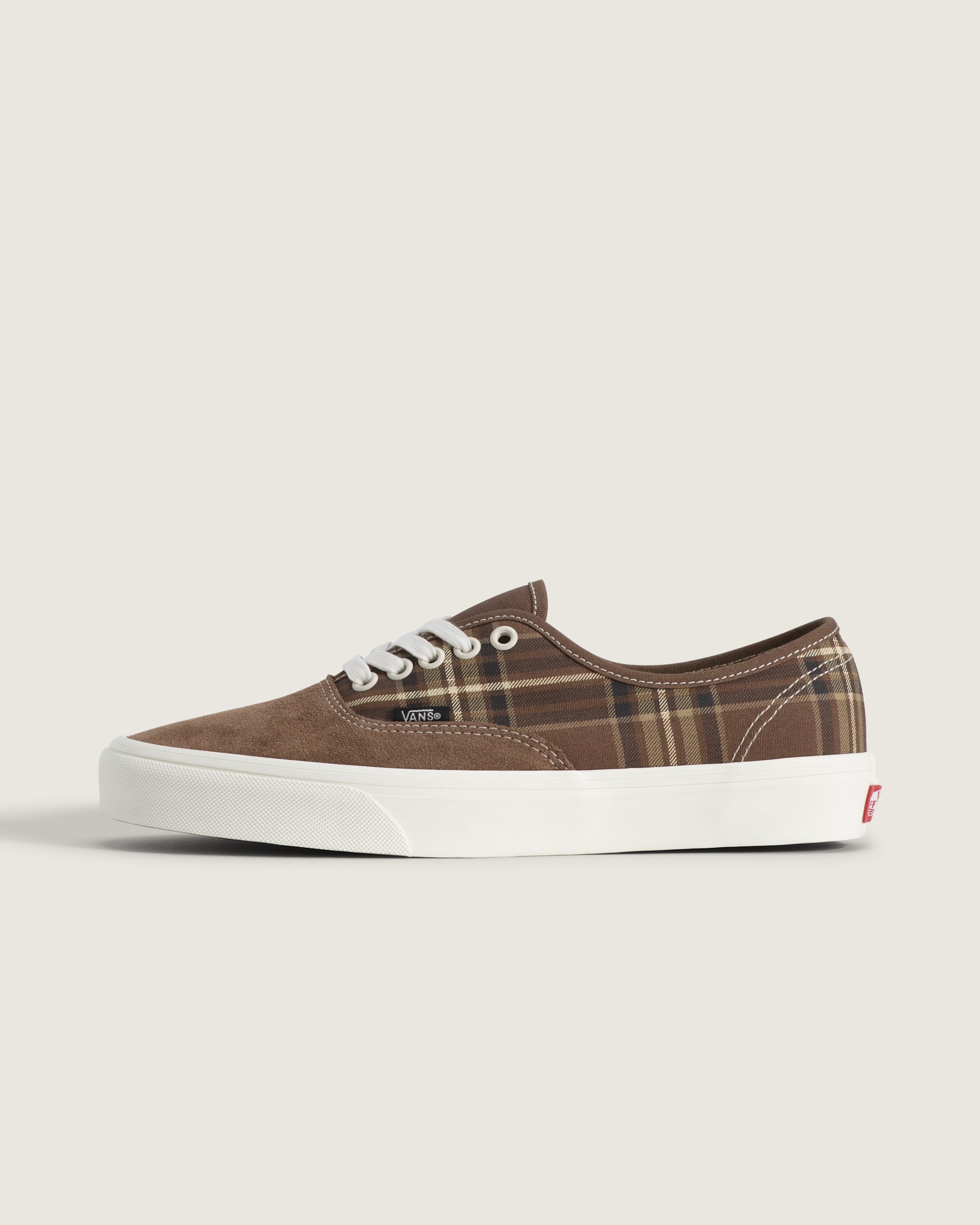 Authentic Shoe VANS Plaid Vintage Cocoa HERO