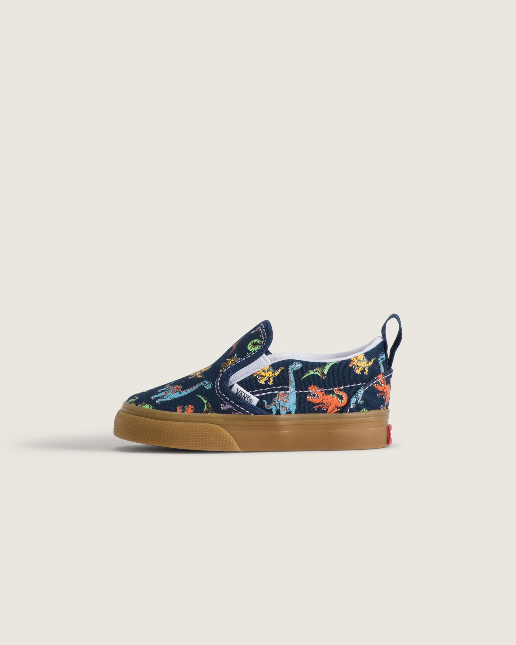 Toddler Classic SlipOn V Shoe VANS GlowintheDark Navy Blue HERO