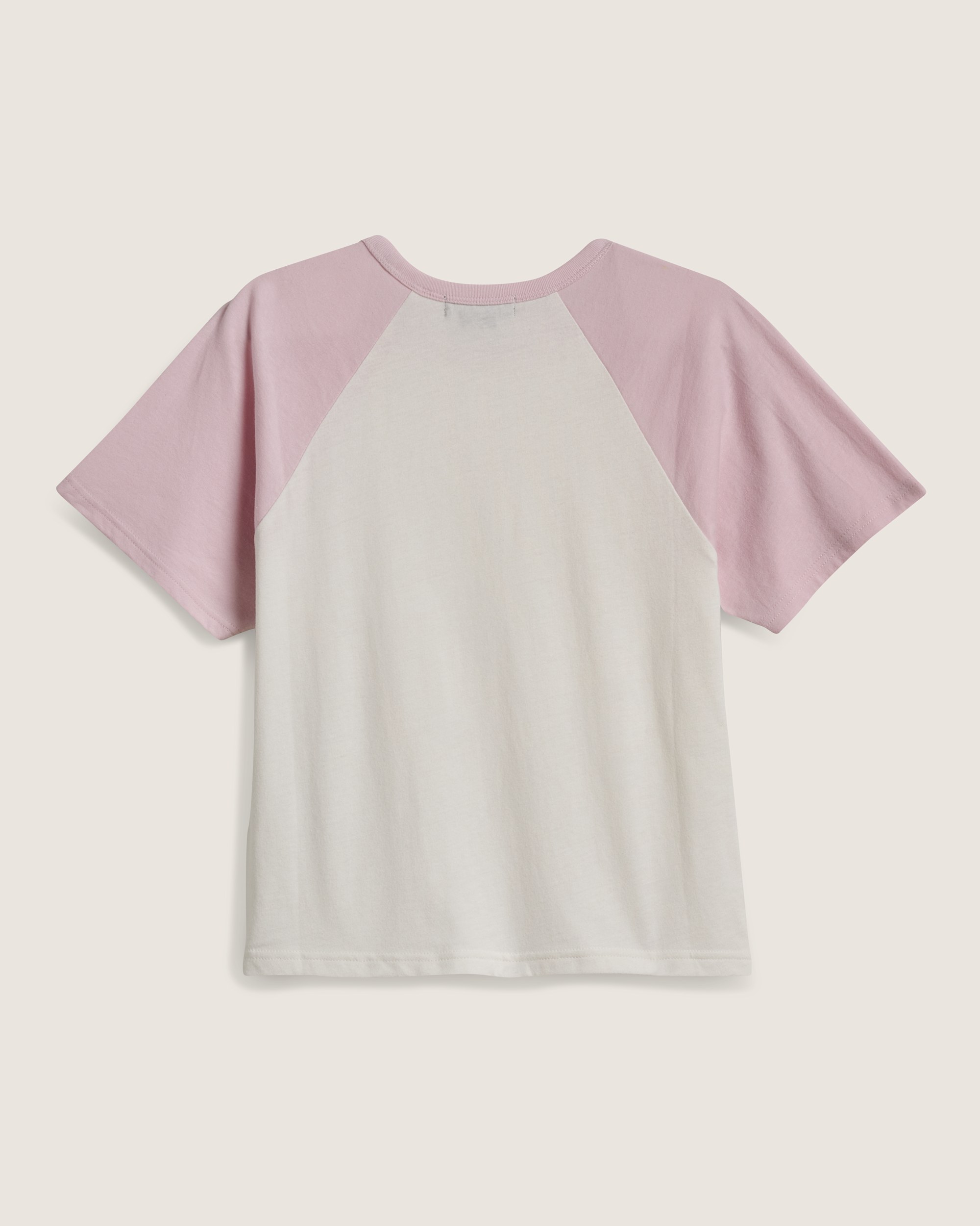 Gracie Raglan TShirt VANS Marshmallow White ALT1