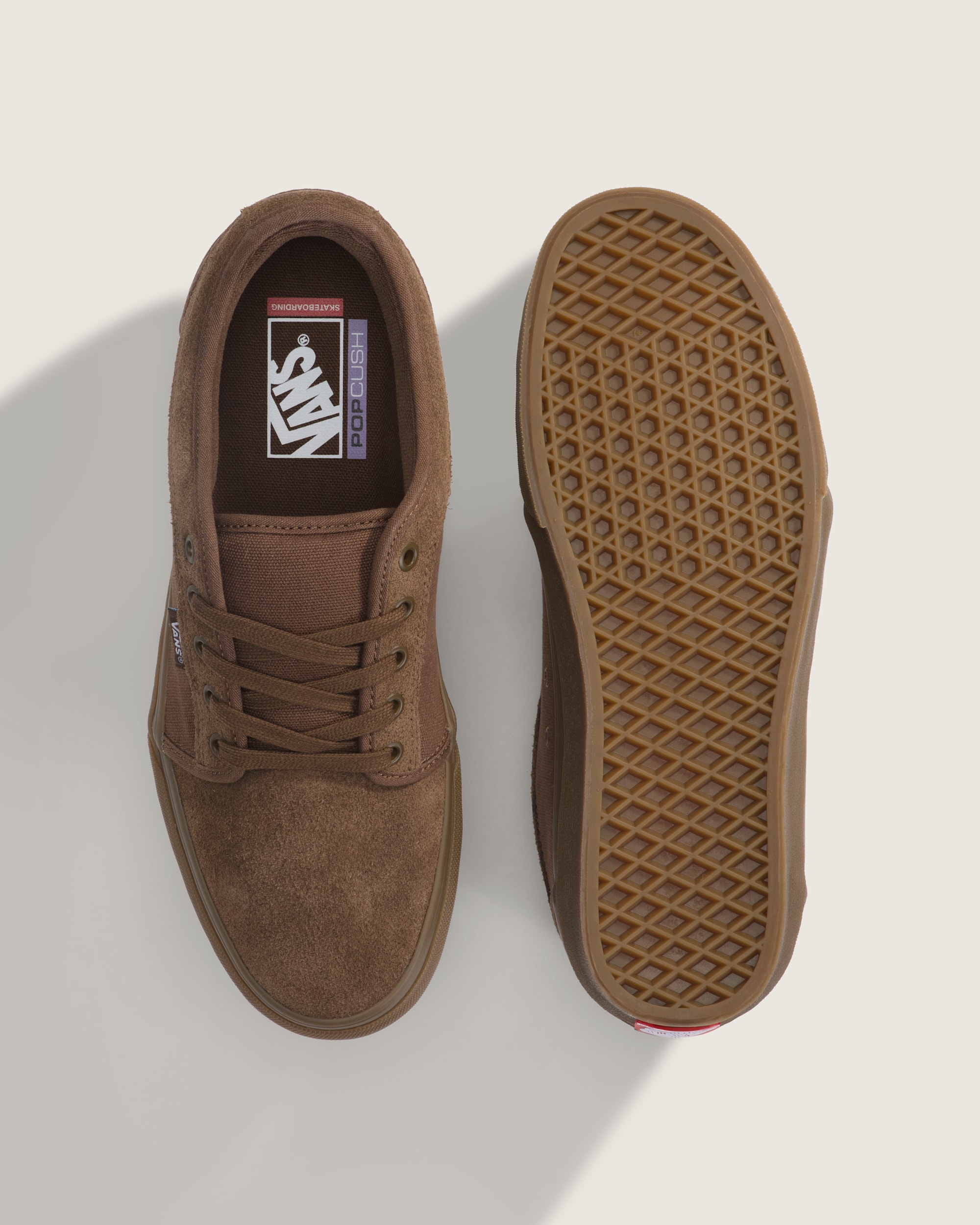 Skate Chukka Low Shoe VANS Brown  Light Gum ALT2