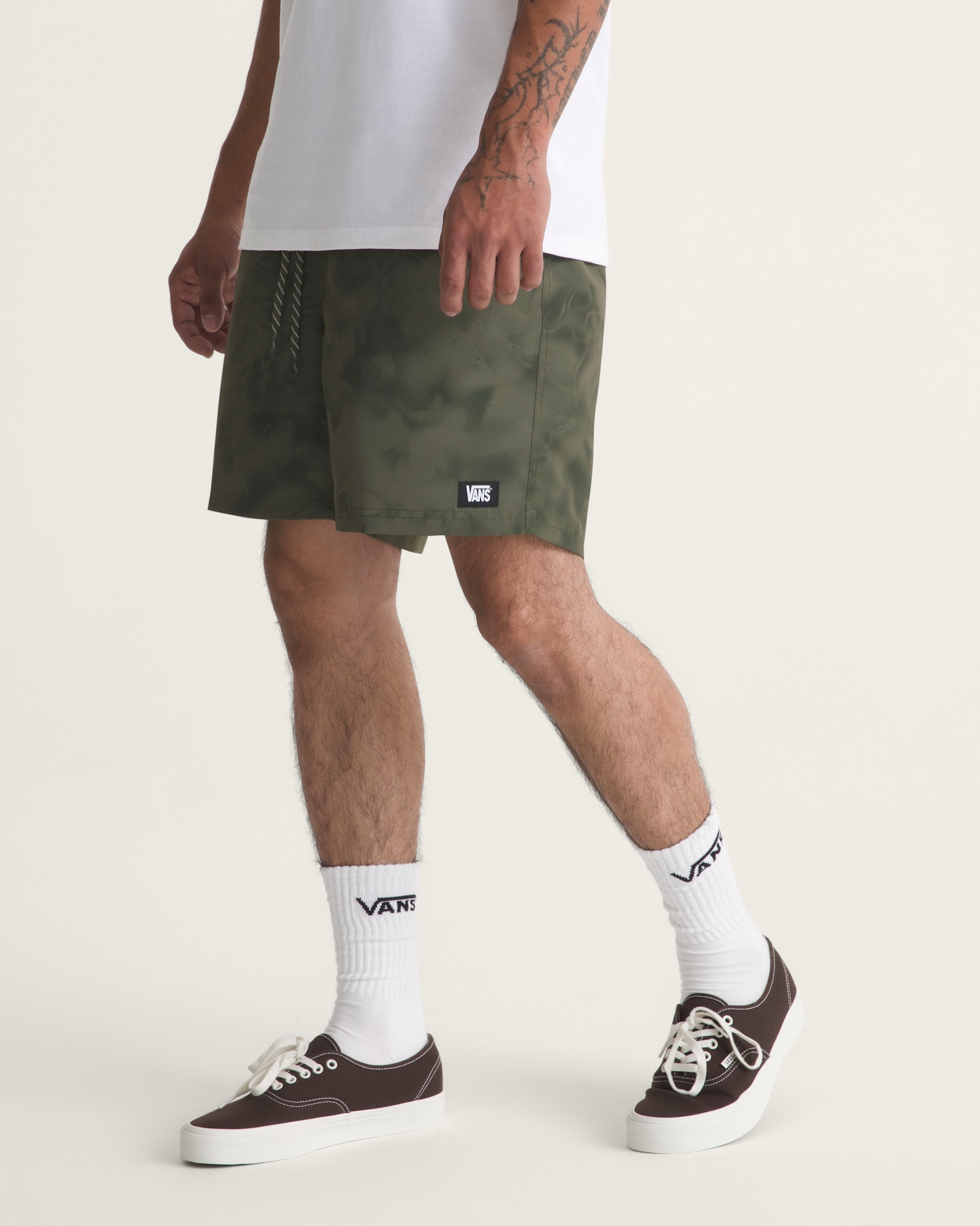 Primary II Elastic Printed Boardshort VANS Mossy Olive Green ALT5