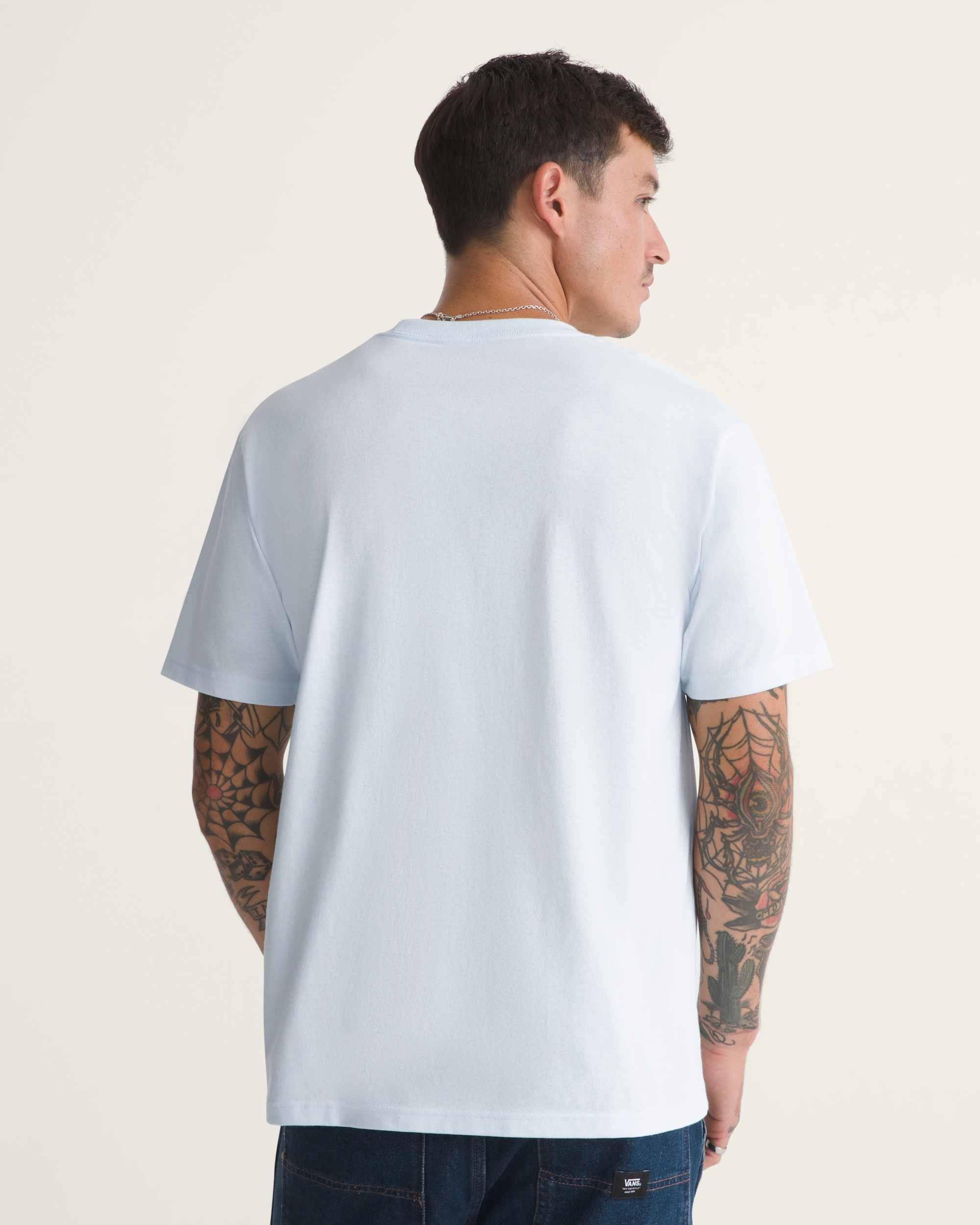 Stretch Logo Short Sleeve Tee VANS Blue Water ALT3