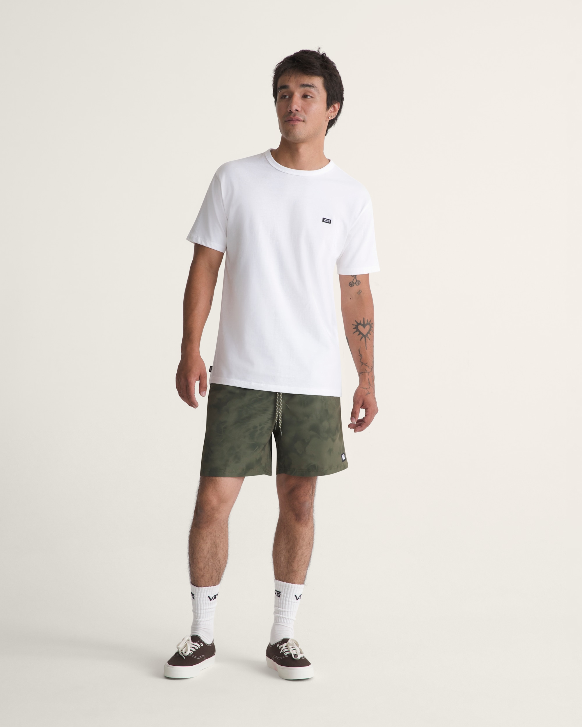 Primary II Elastic Printed Boardshort VANS Mossy Olive Green ALT3